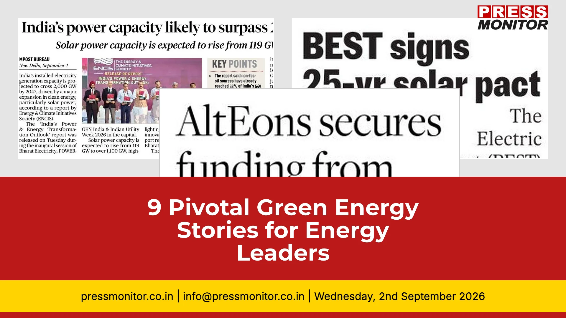 9 Pivotal Green Energy Stories for Energy Leaders