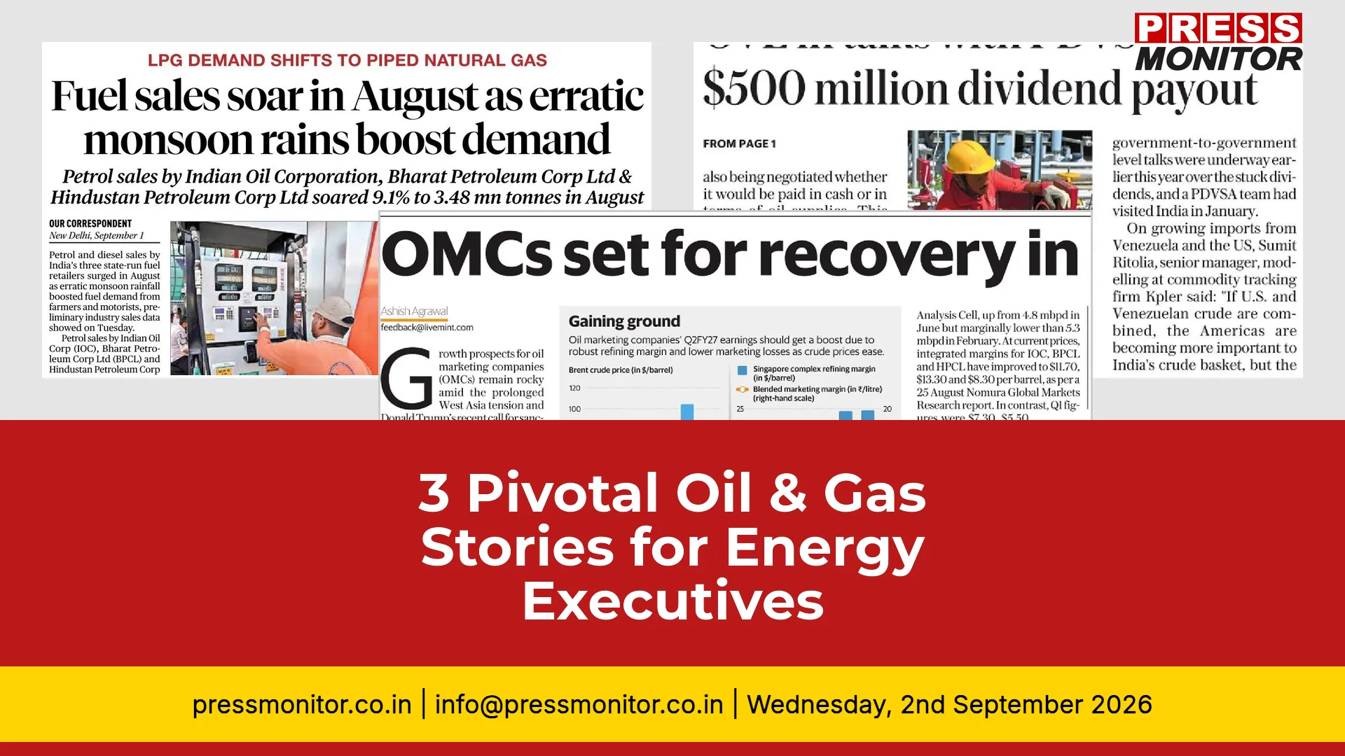 3 Pivotal Oil & Gas Stories for Energy Executives