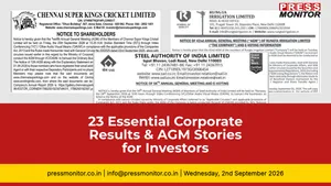 23 Essential Corporate Results & AGM Stories for Investors
