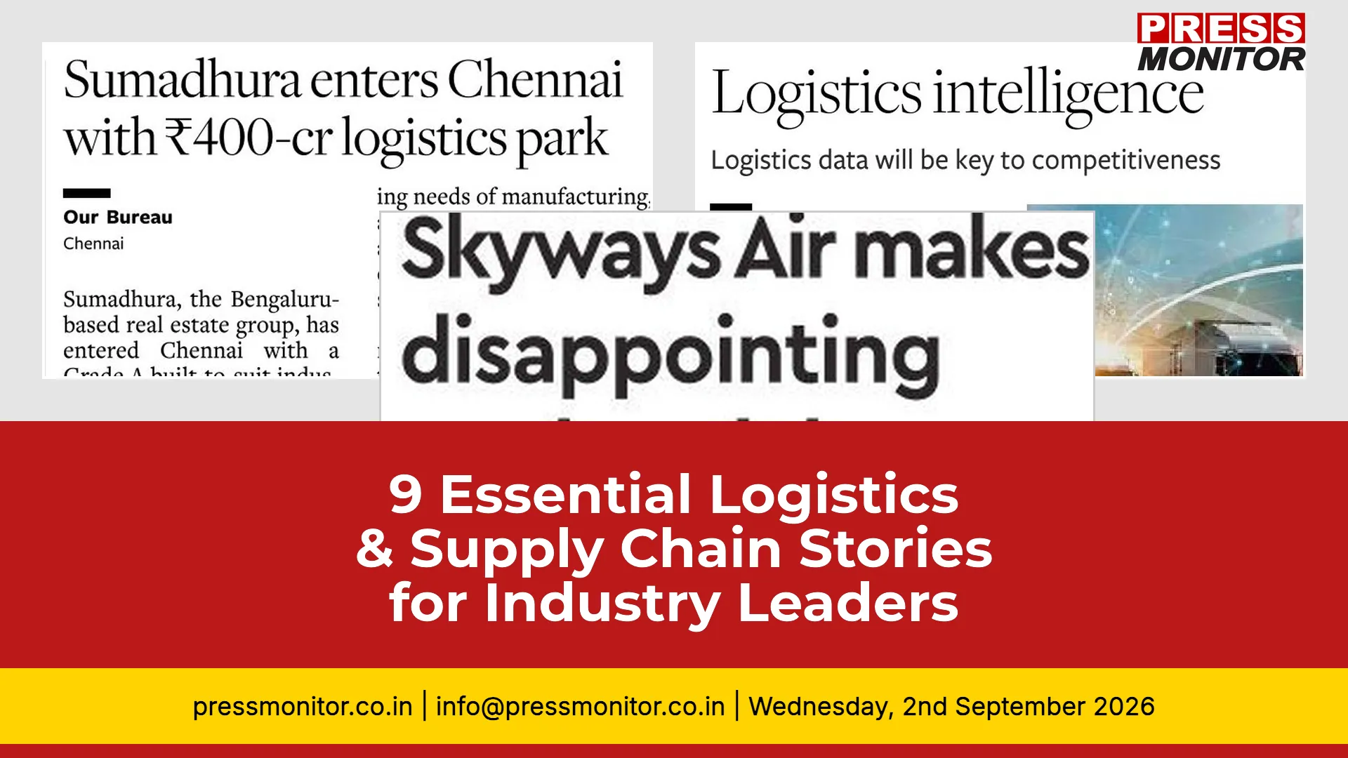 9 Essential Logistics & Supply Chain Stories for Industry Leaders