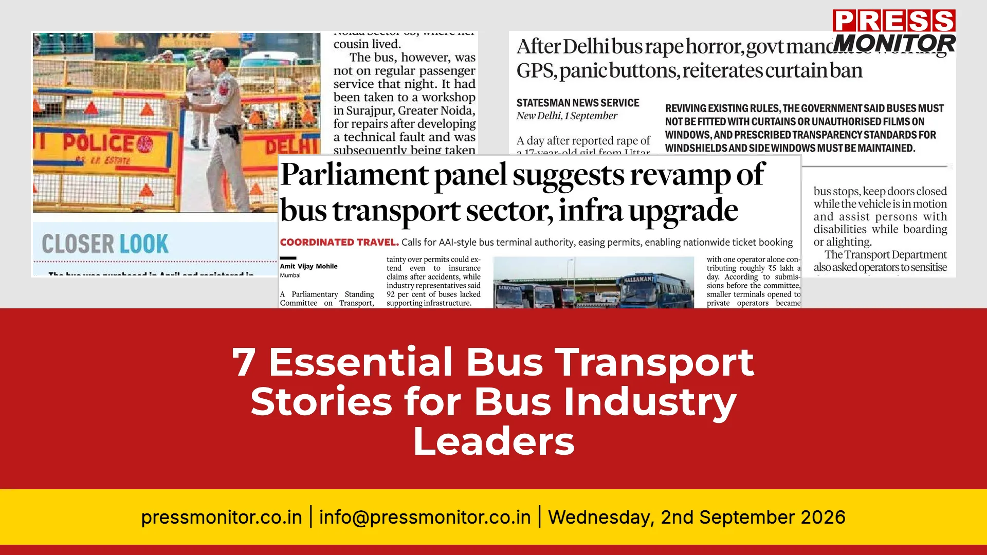 7 Essential Bus Transport Stories for Bus Industry Leaders