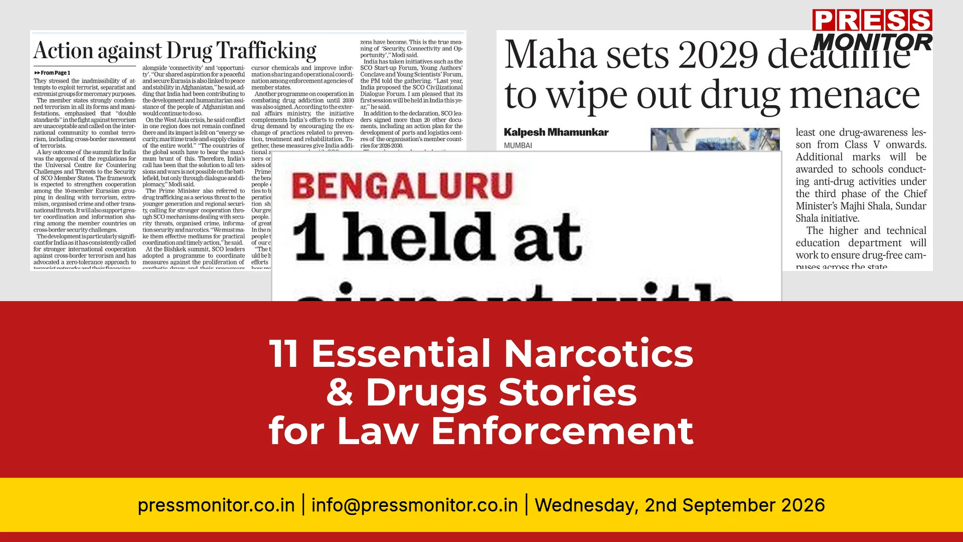 11 Essential Narcotics & Drugs Stories for Law Enforcement