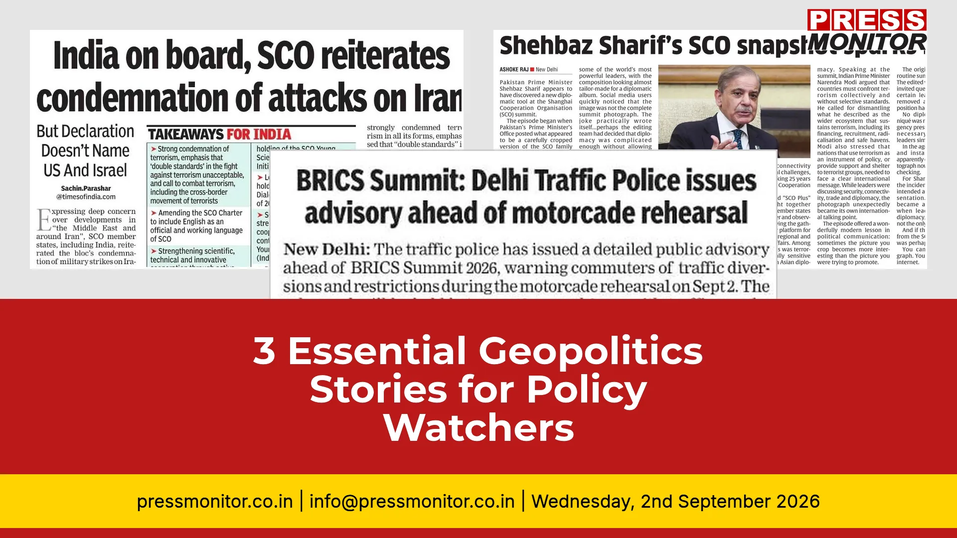 3 Essential Geopolitics Stories for Policy Watchers