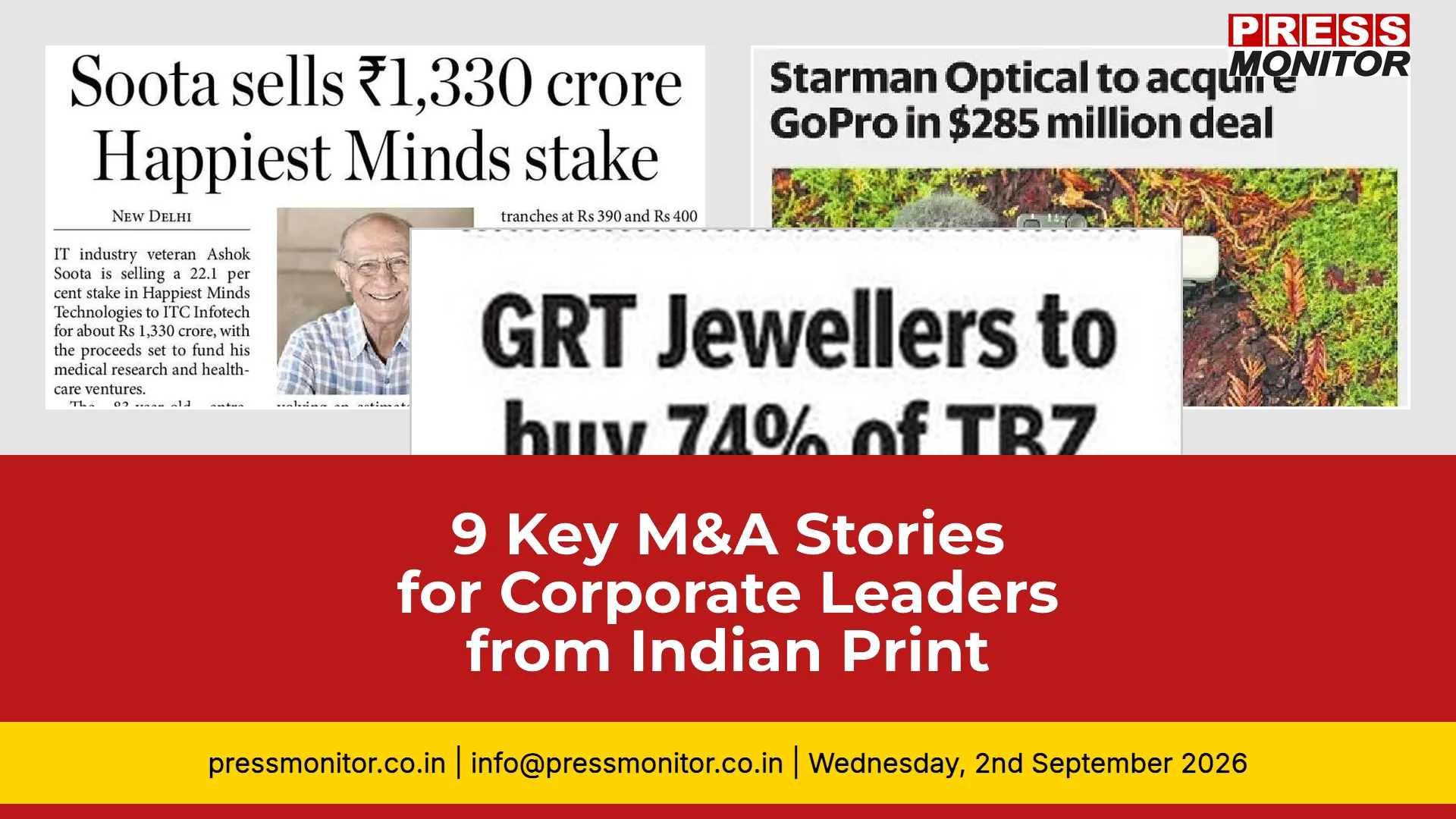 9 Key M&A Stories for Corporate Leaders