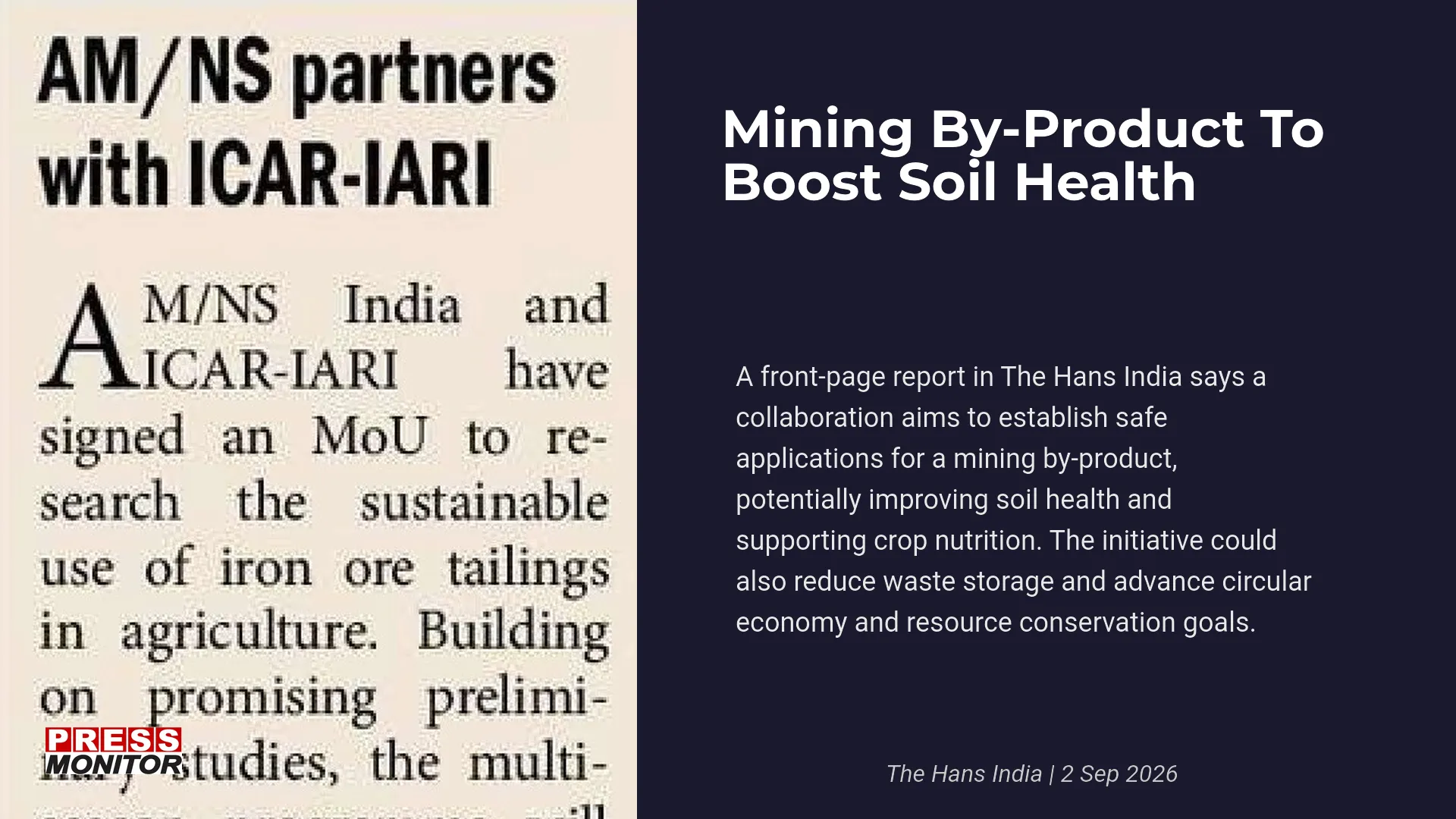 1 Pivotal Fertilizer & Agricultural Inputs Story for Industry Leaders