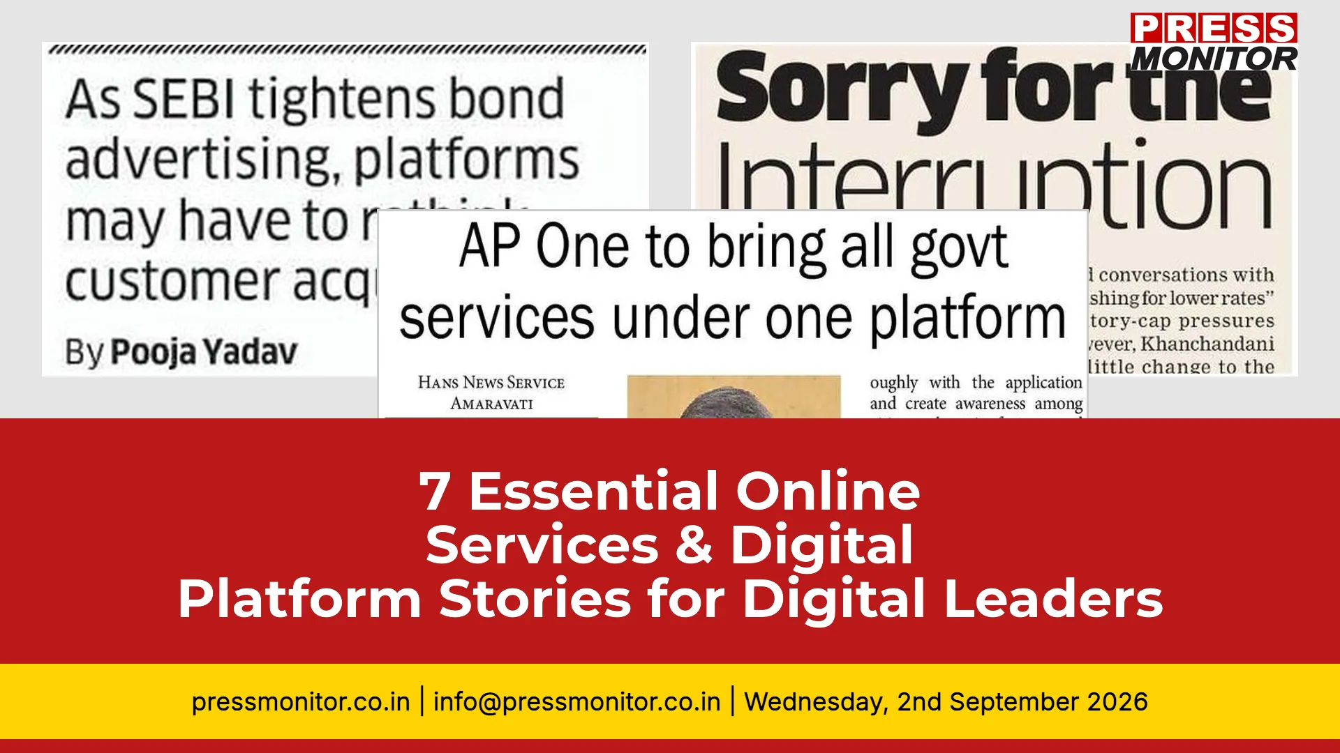 7 Essential Online Services & Digital Platform Stories for Digital Leaders