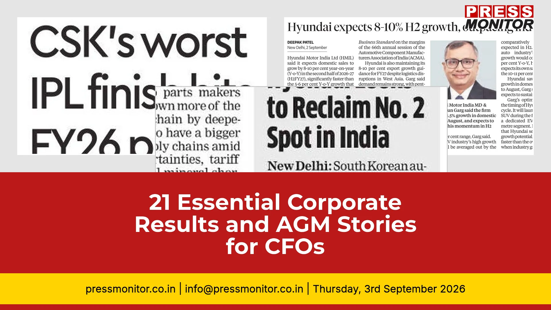 21 Essential Corporate Results and AGM Stories for CFOs