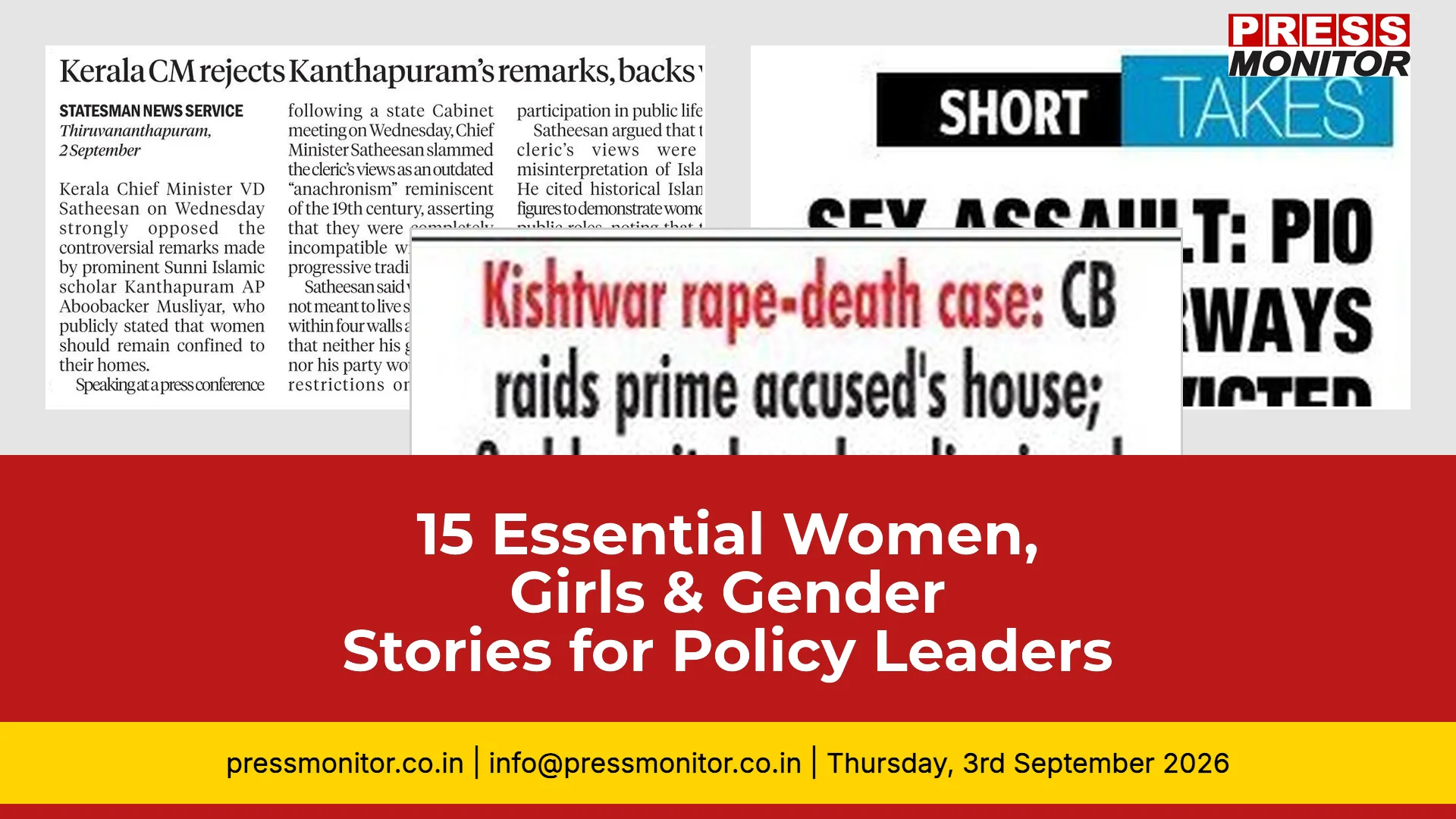 15 Essential Women, Girls & Gender Stories for Policy Leaders