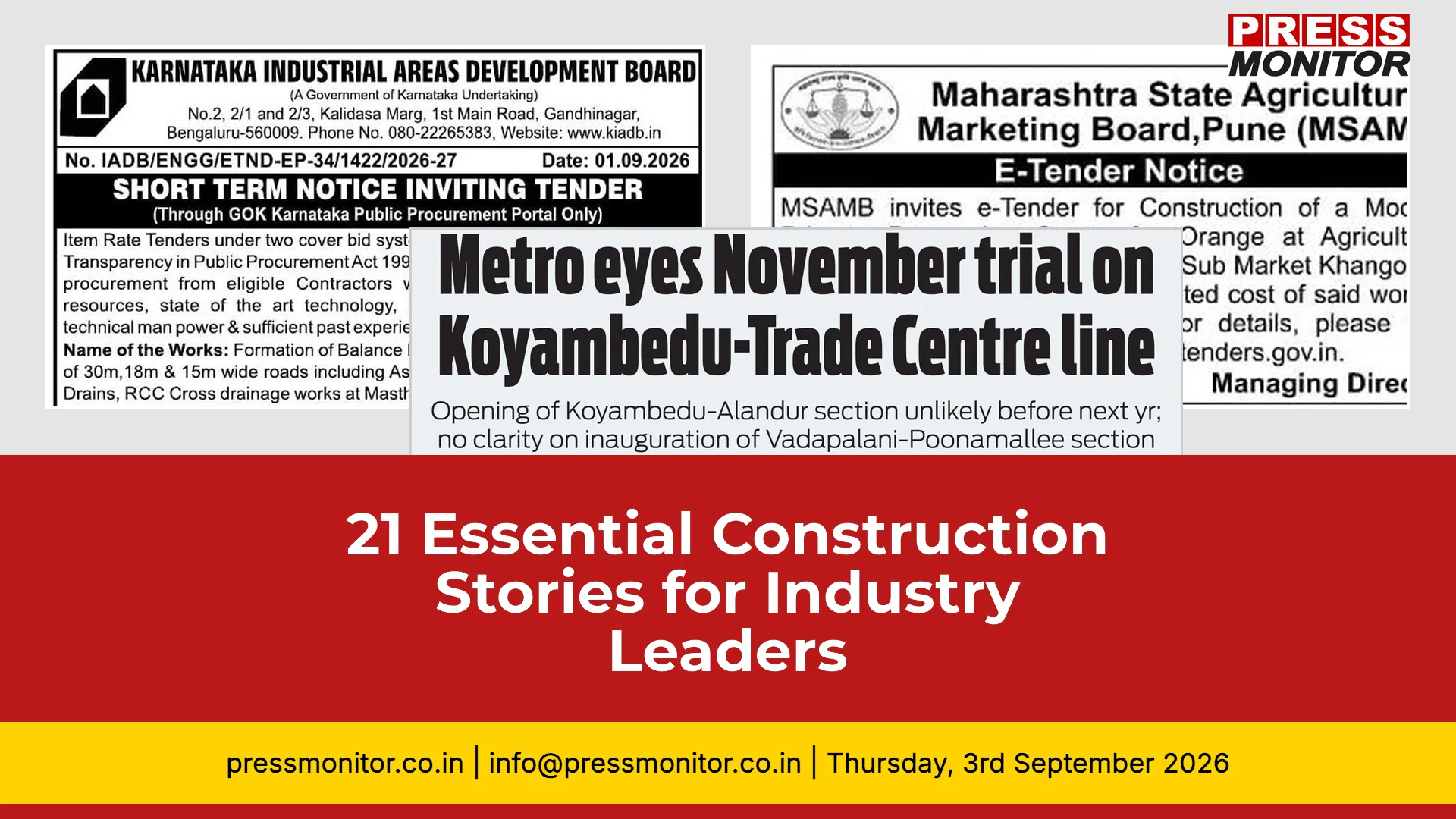 21 Essential Construction Stories for Industry Leaders