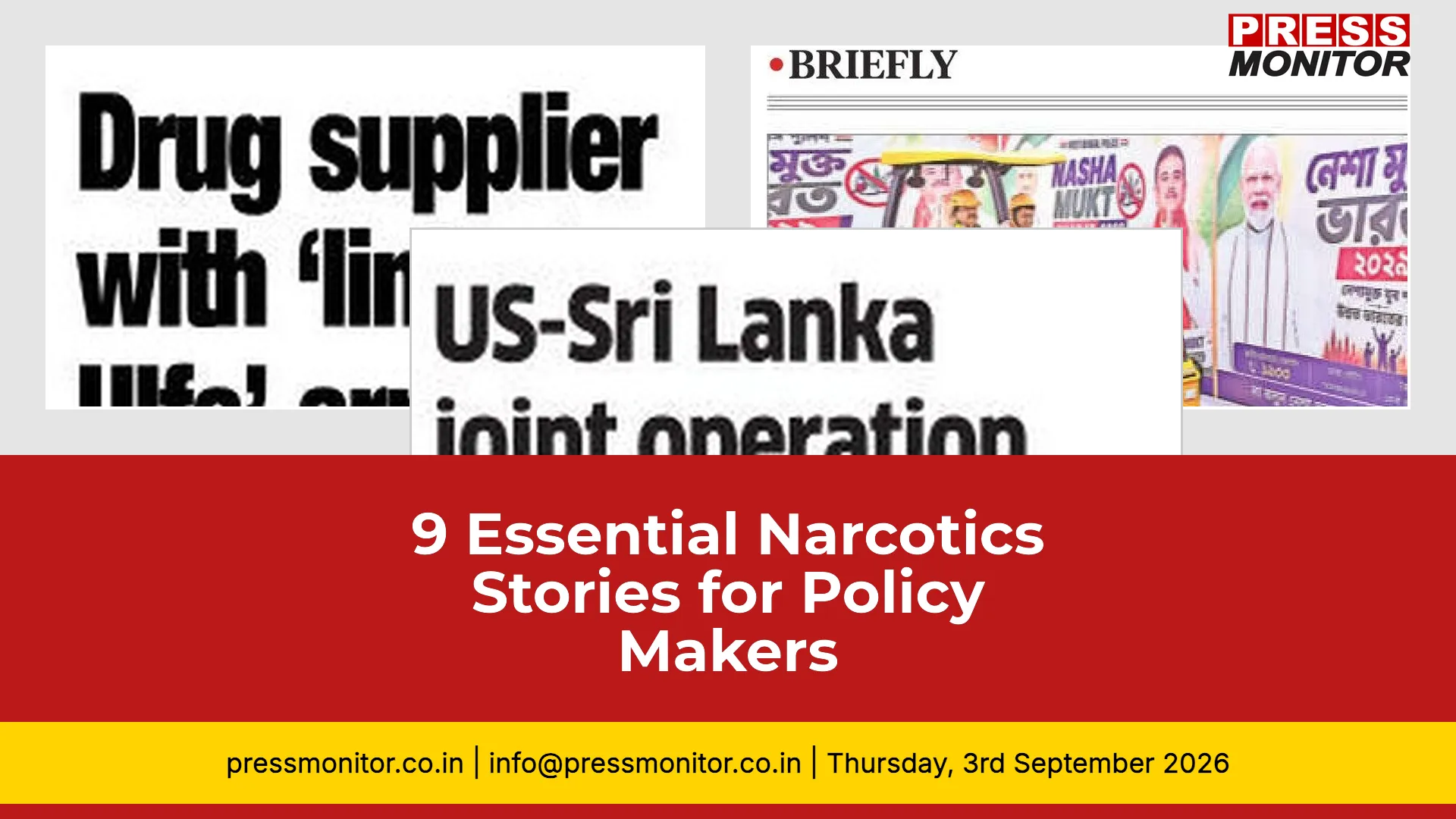 9 Essential Narcotics Stories for Policy Makers