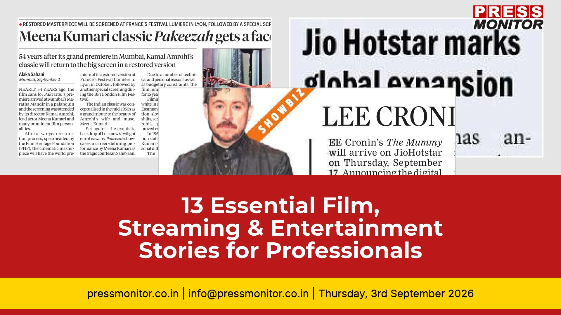 13 Essential Film, Streaming & Entertainment Stories for Industry Professionals