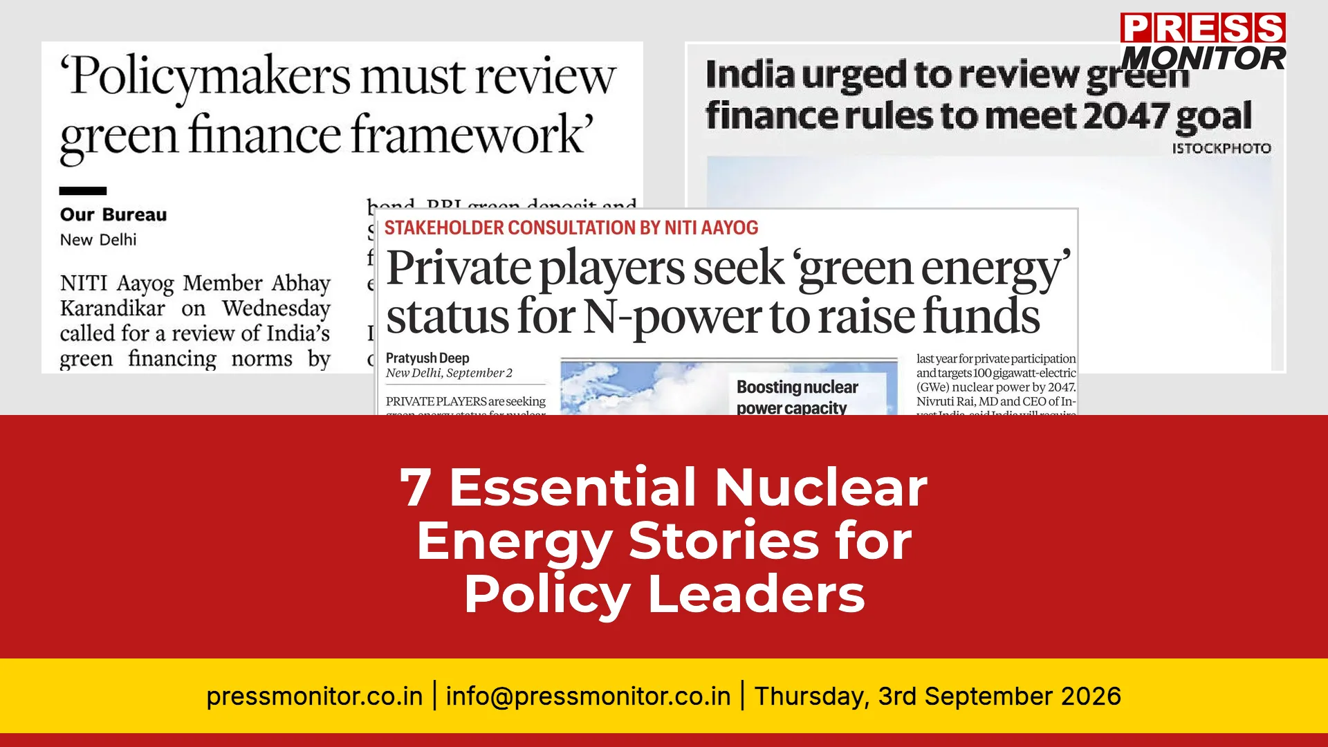 7 Essential Nuclear Energy Stories for Policy Leaders
