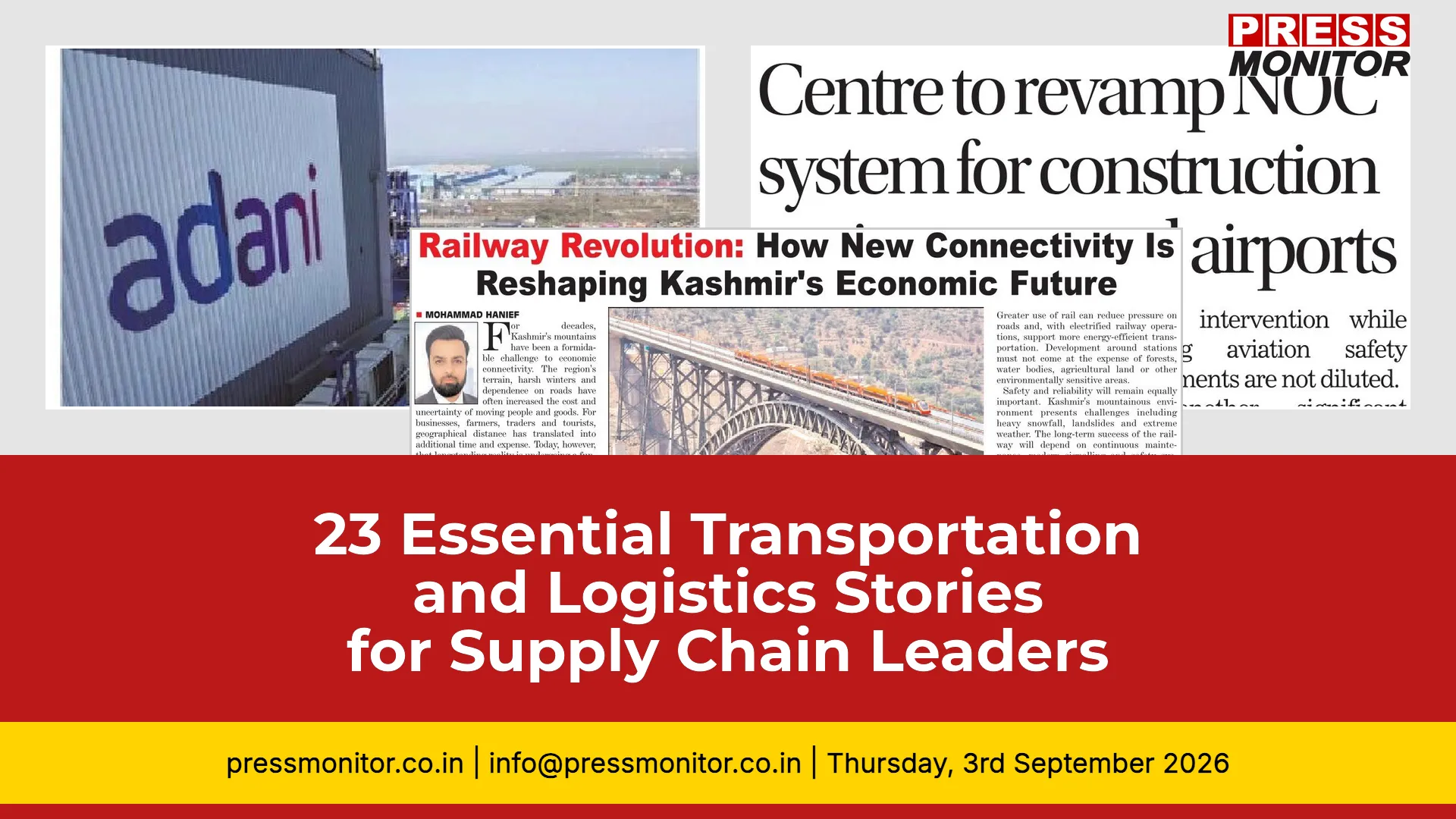 23 Essential Transportation and Logistics Stories for Supply Chain Leaders