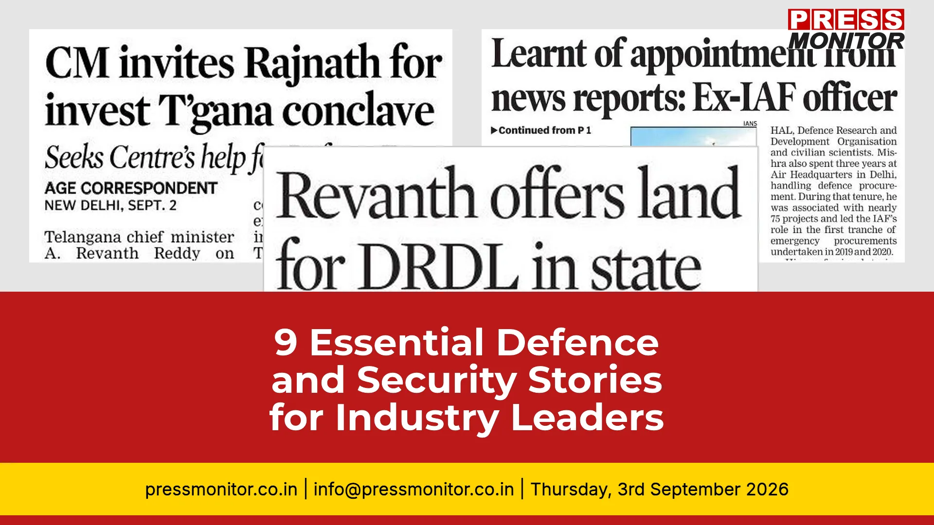 9 Essential Defence & Security Stories for Industry Leaders