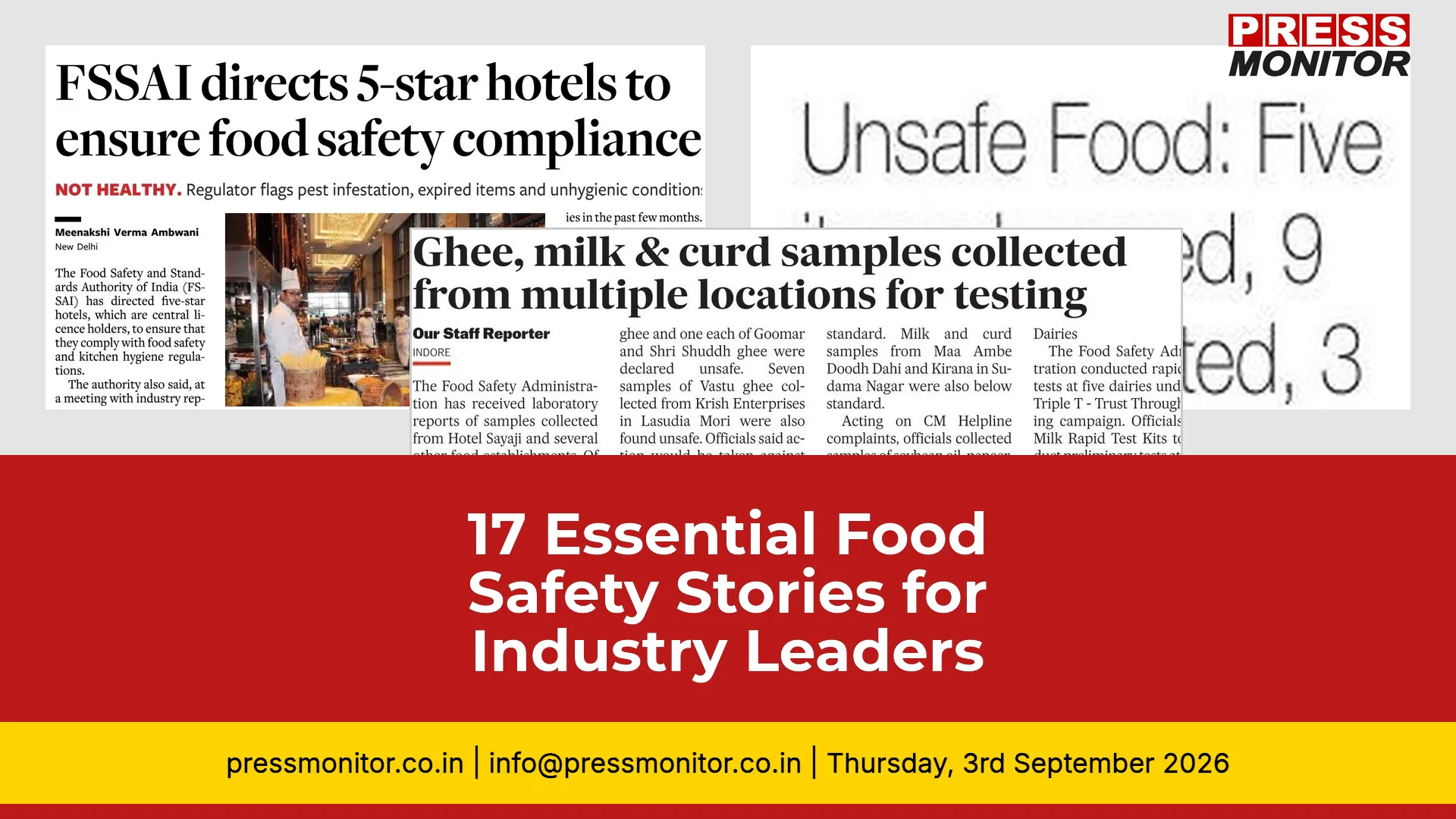 17 Essential Food Safety Stories for Industry Leaders