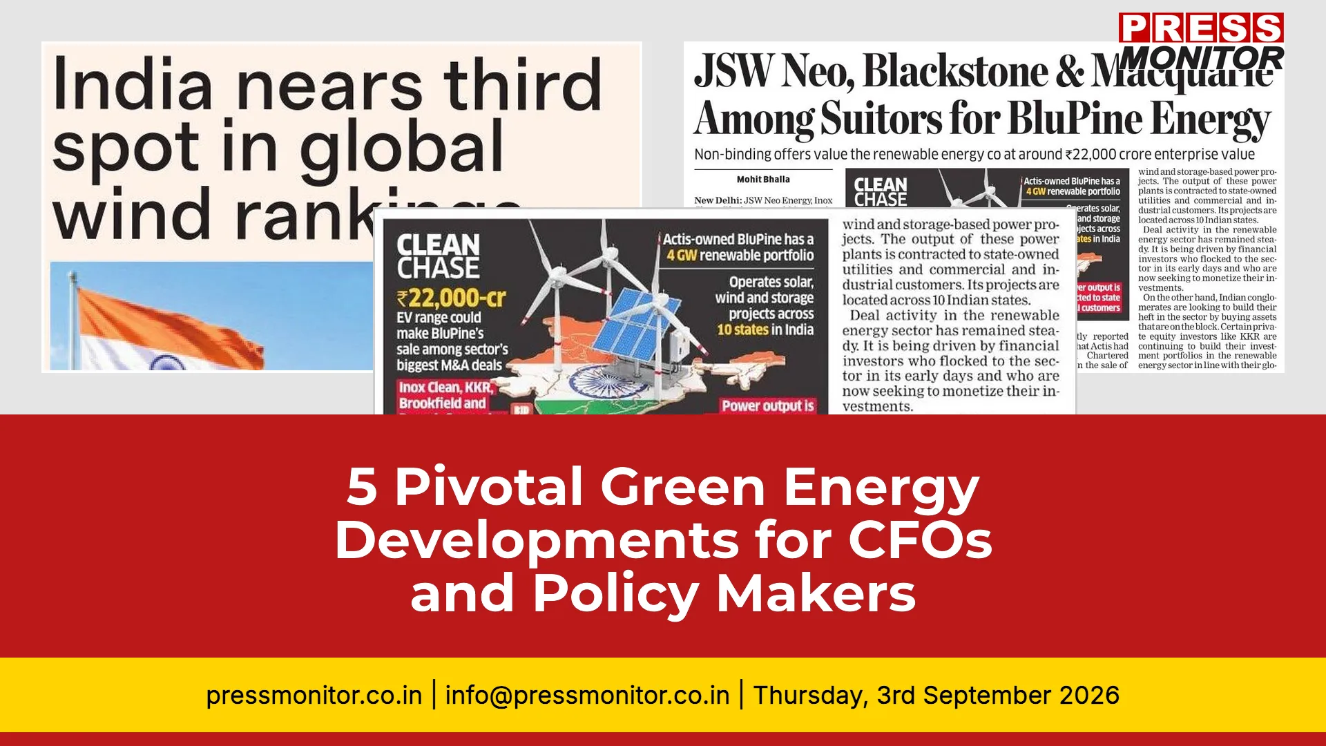 5 Pivotal Green Energy Stories for CFOs