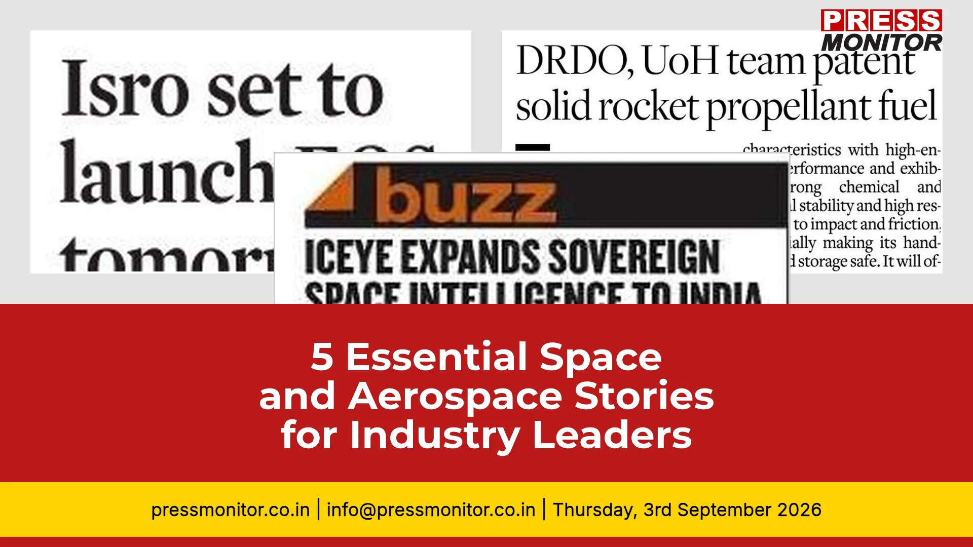 5 Essential Space & Aerospace Stories for Industry Leaders