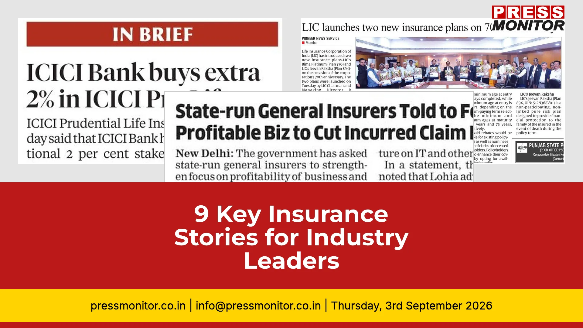 9 Key Insurance Stories for Industry Leaders