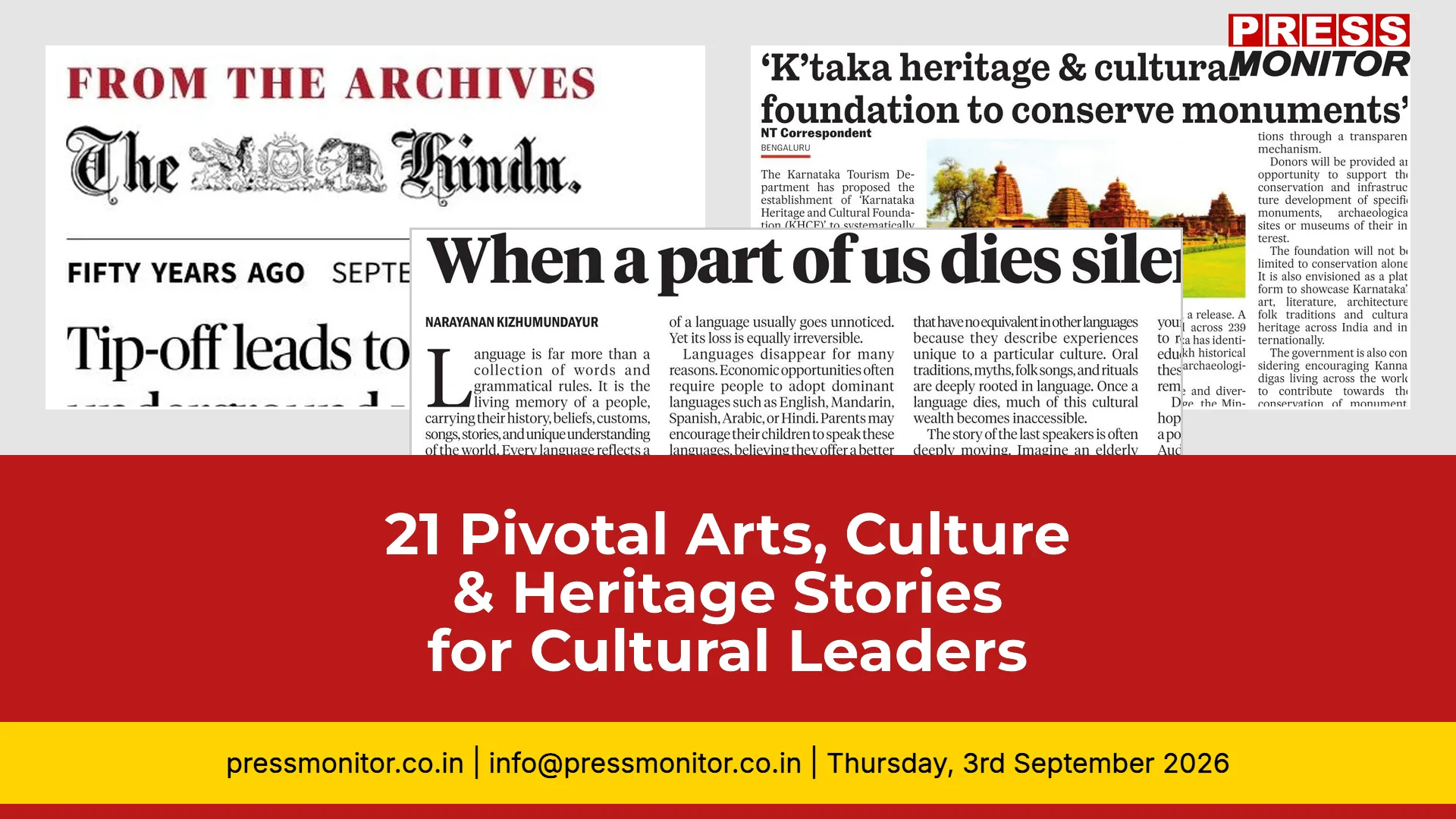 21 Pivotal Arts, Culture & Heritage Stories for Cultural Leaders