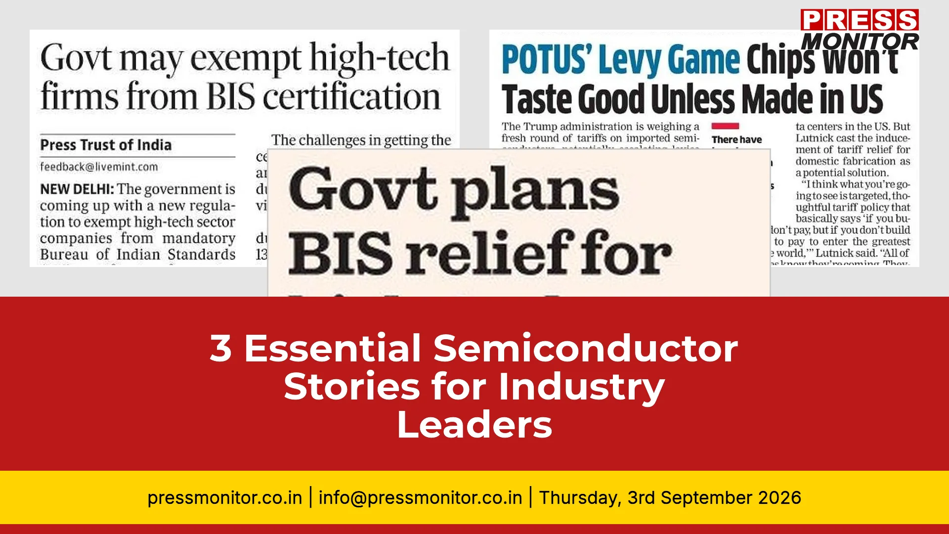 3 Essential Semiconductor Stories for Industry Leaders