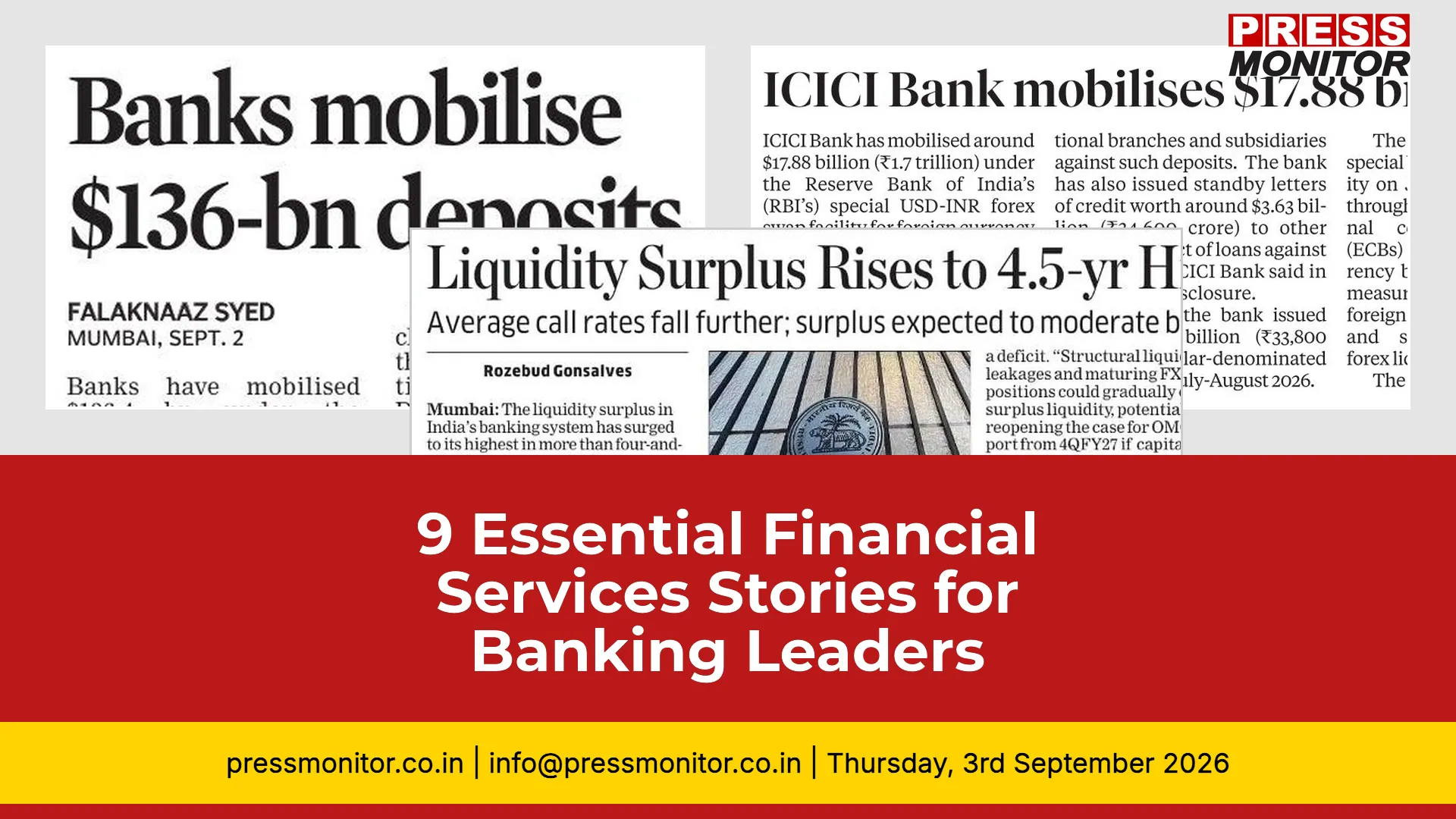 9 Essential Financial Services Stories for Banking Leaders