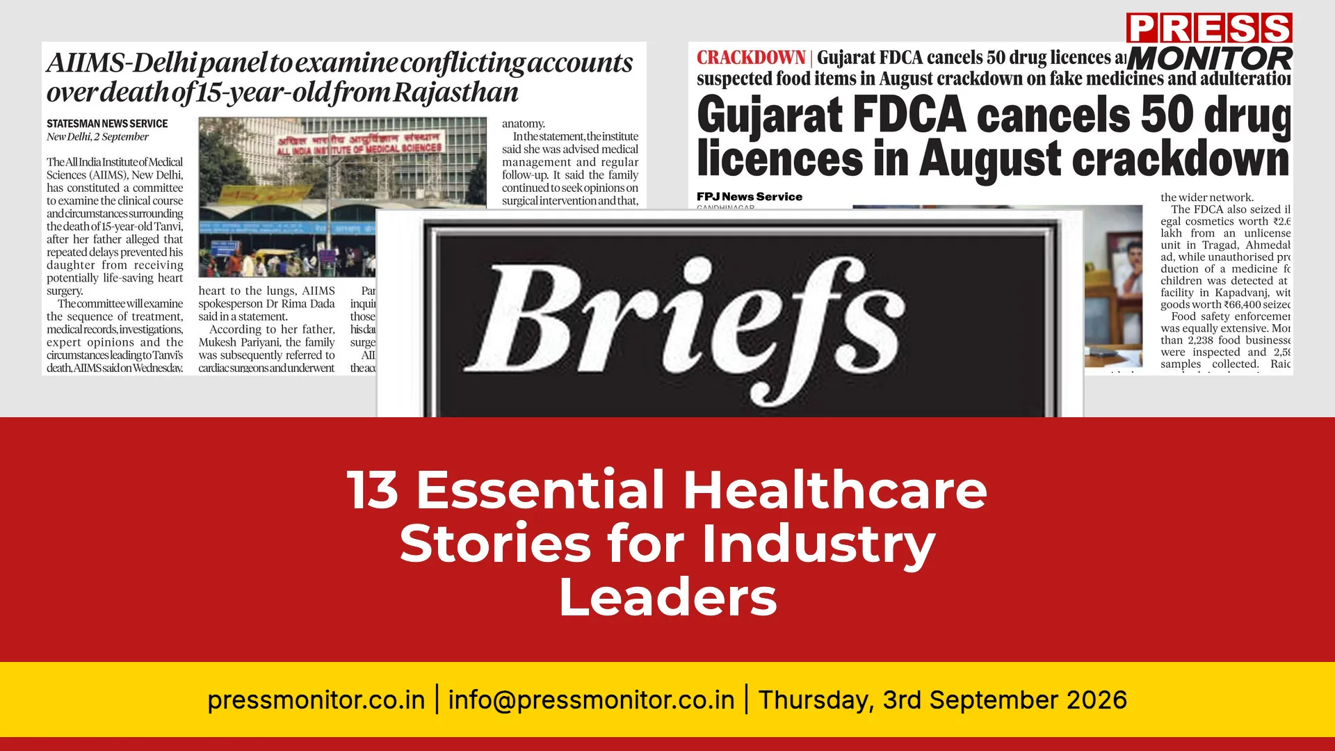 13 Essential Healthcare Stories for Industry Leaders