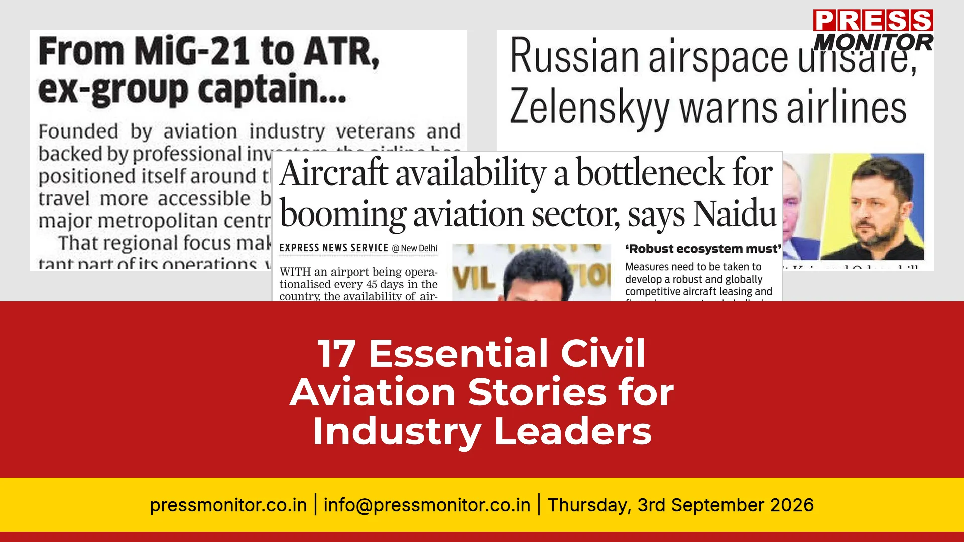 17 Essential Civil Aviation Stories for Industry Leaders
