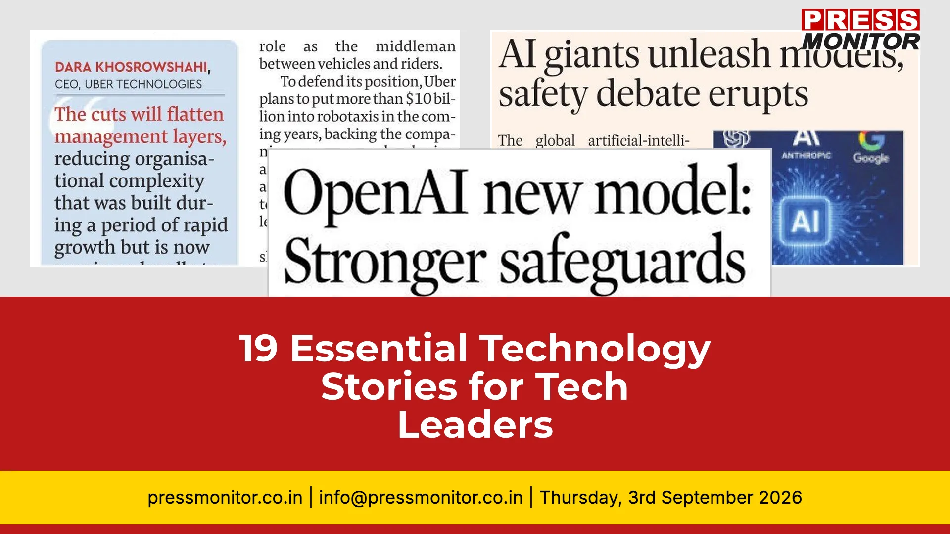 19 Essential Technology Stories for Tech Leaders
