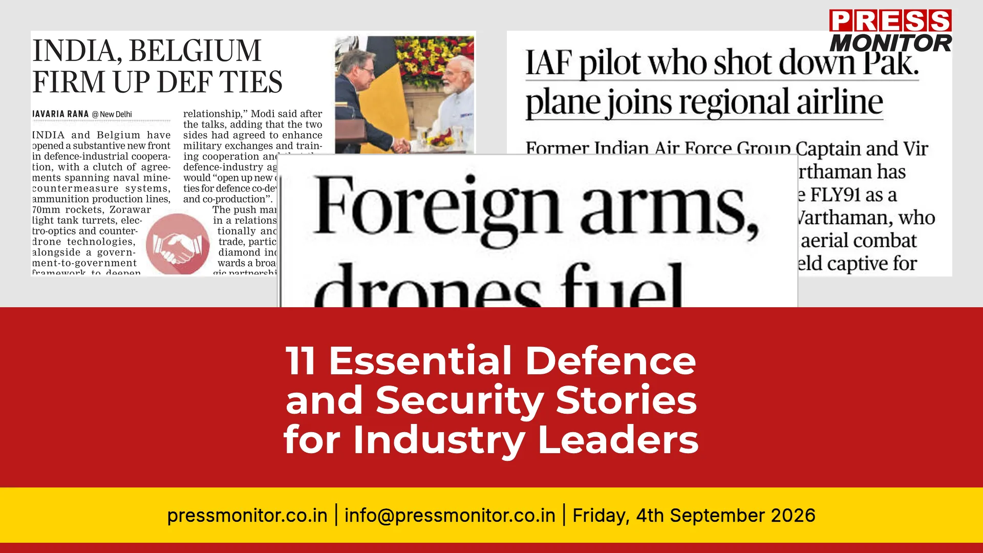 11 Essential Defence and Security Stories for Industry Leaders