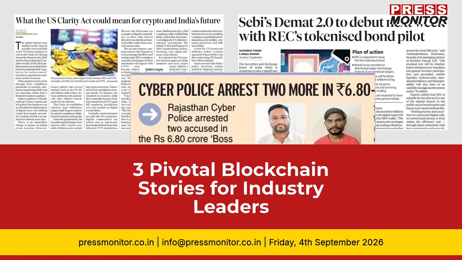 3 Pivotal Blockchain Stories for Industry Leaders