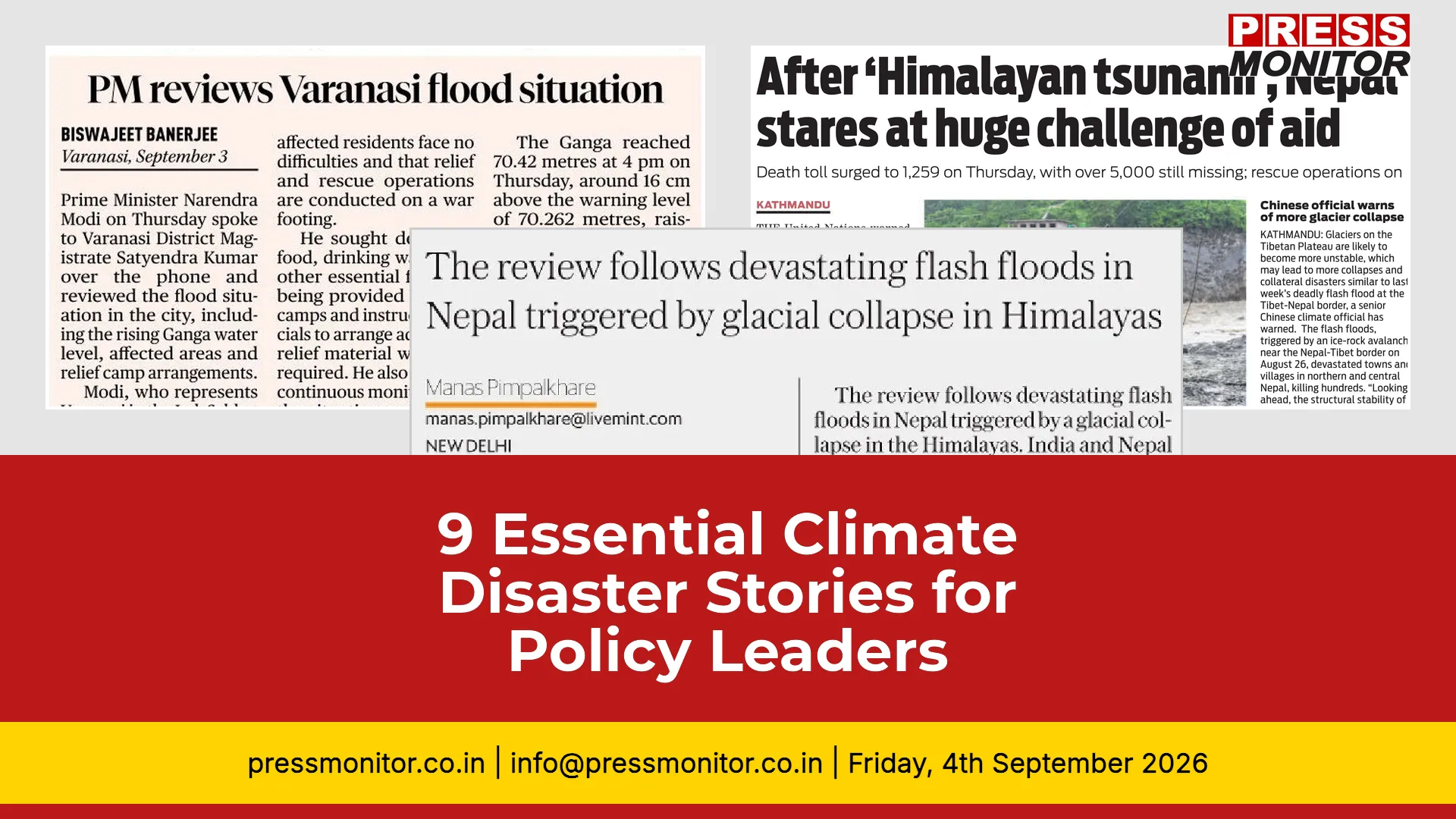 9 Essential Climate Disaster Stories for Policy Leaders