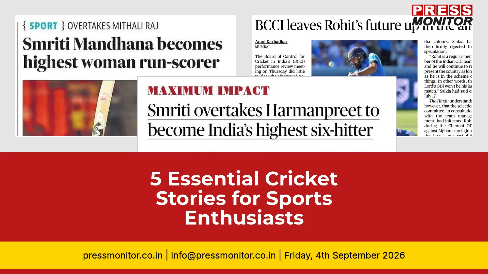 5 Essential Cricket Stories for Sports Enthusiasts