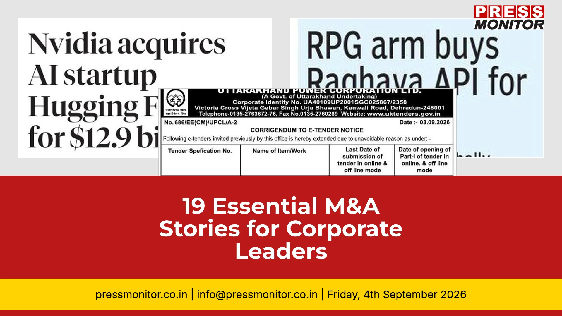 19 Essential M&A Stories for Corporate Leaders