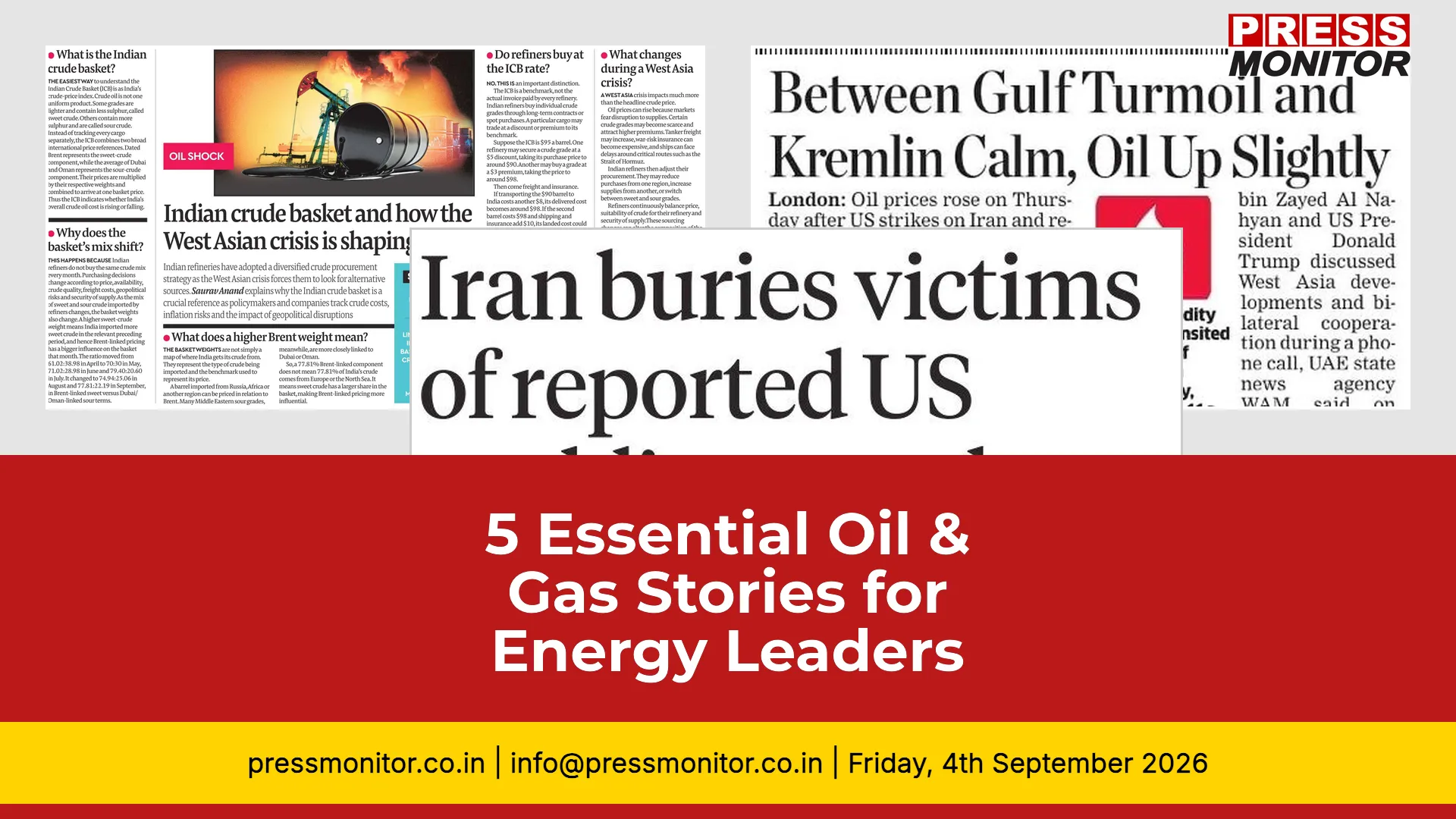 5 Essential Oil & Gas Stories for Energy Leaders