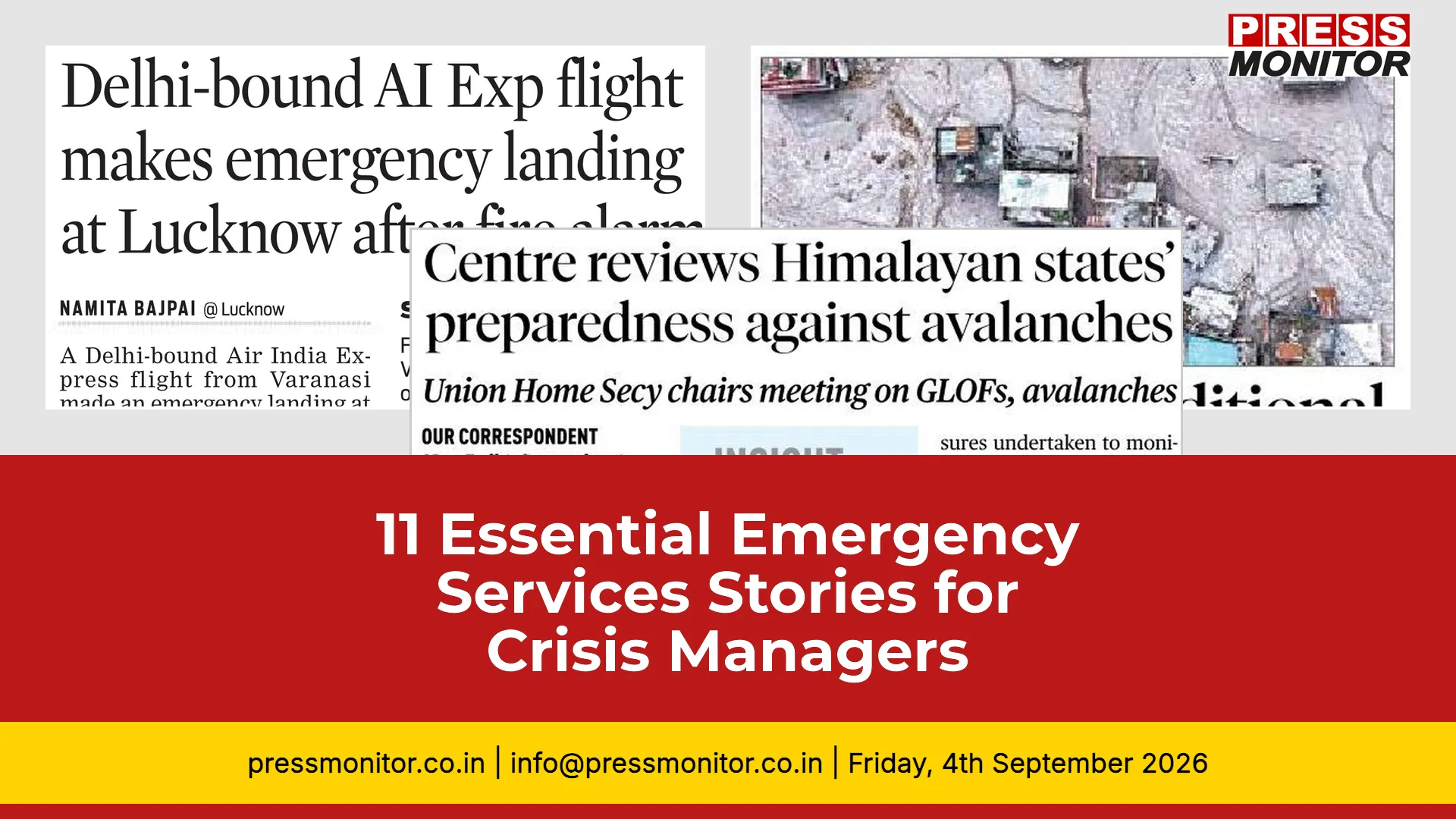 11 Essential Emergency Services Stories for Crisis Managers