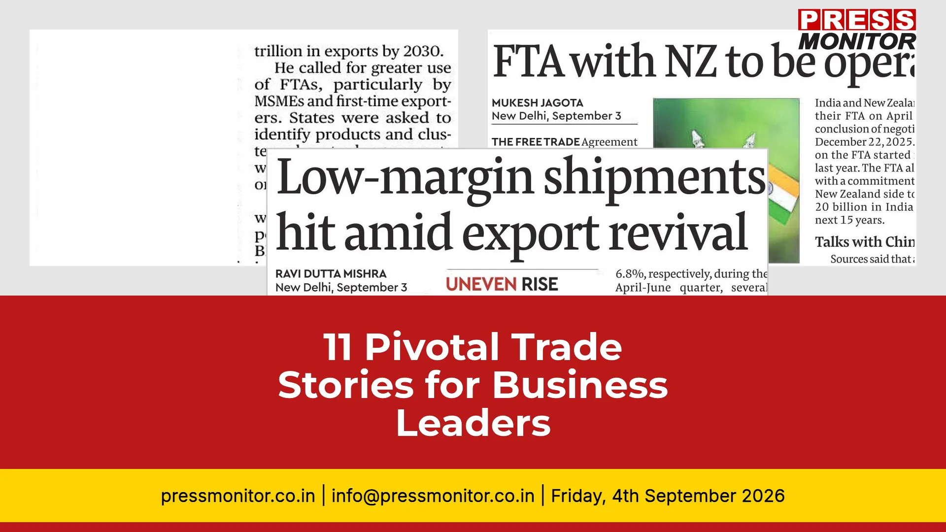 11 Pivotal Trade Stories for Business Leaders