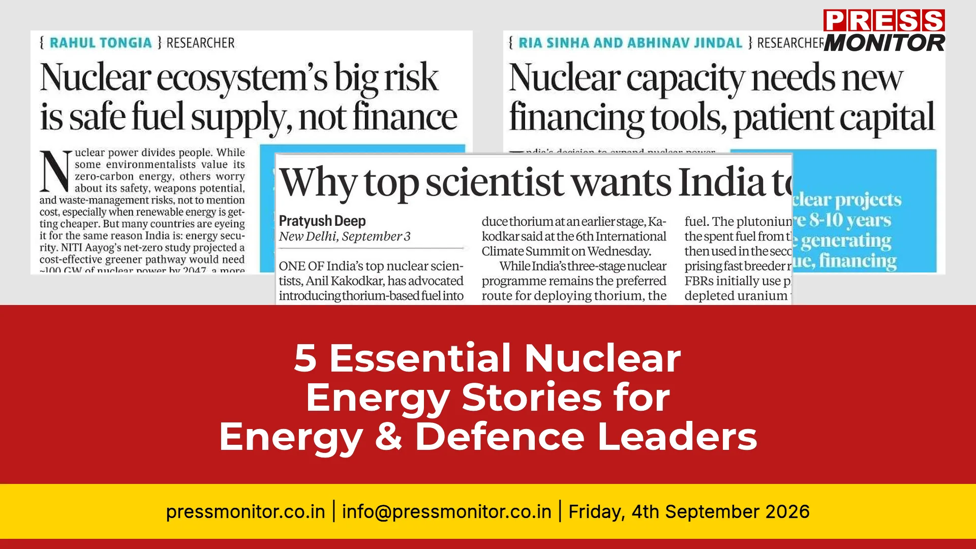 5 Essential Nuclear Energy Stories for Energy & Defence Leaders