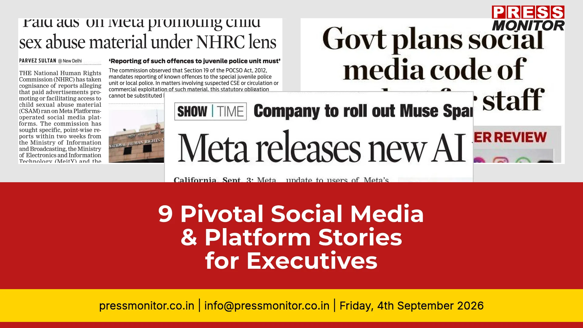 9 Pivotal Social Media & Platform Stories for Executives