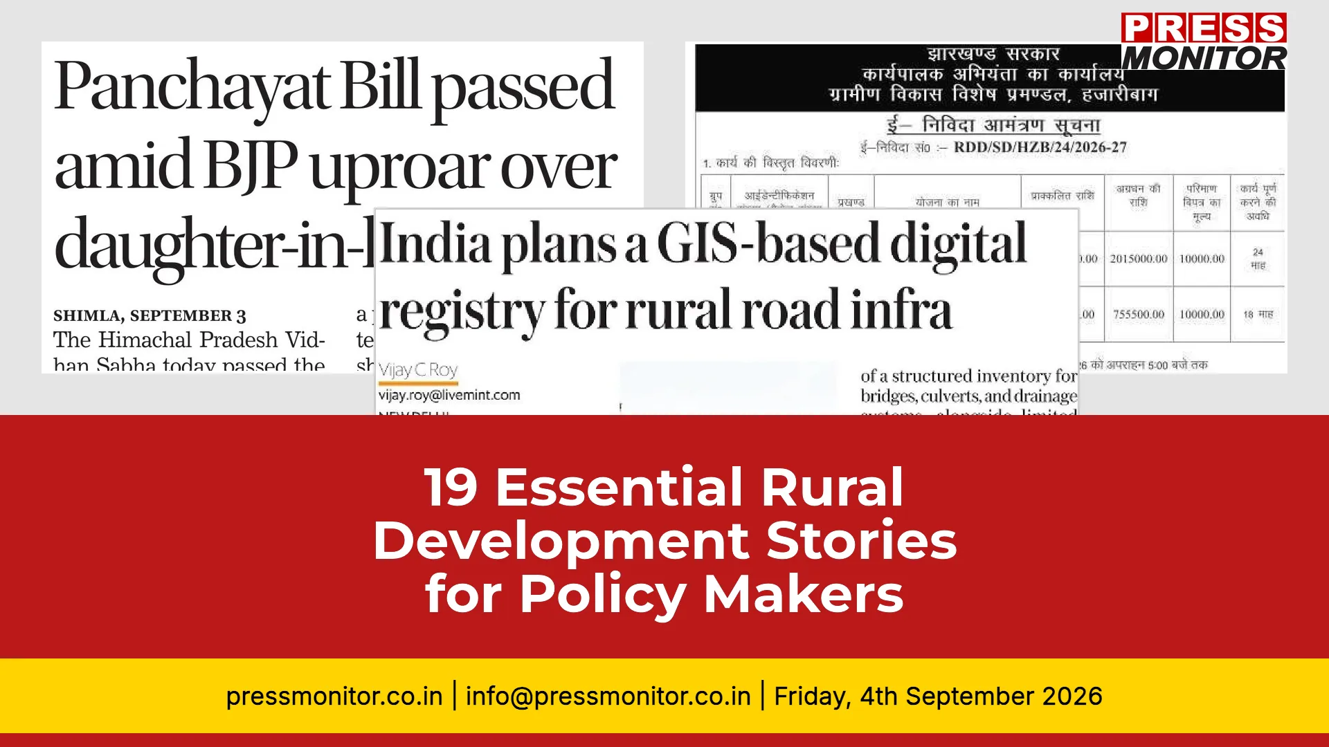 19 Essential Rural Development Stories for Policy Makers