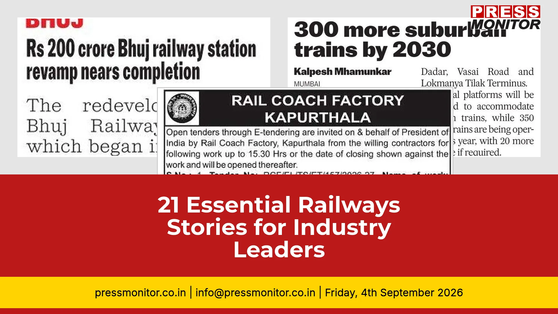 21 Essential Railways Stories for Industry Leaders