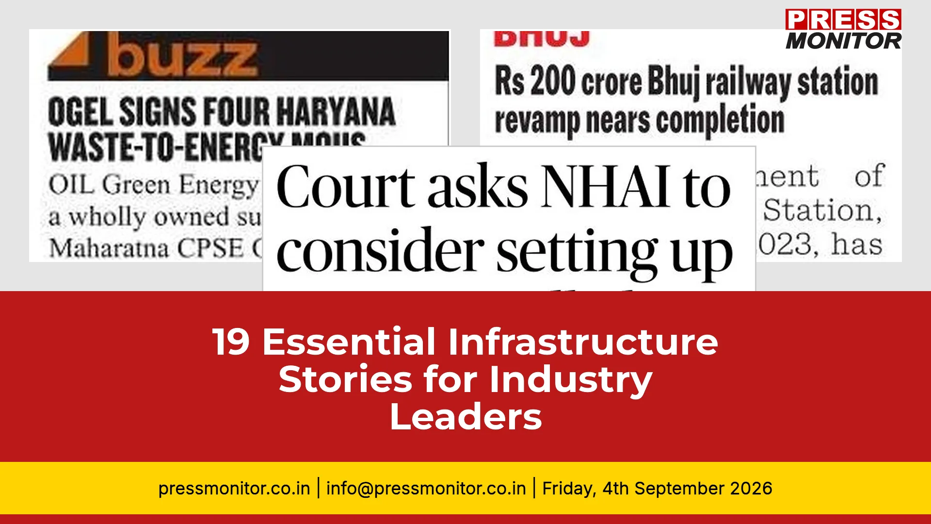 19 Essential Infrastructure Stories for Industry Leaders