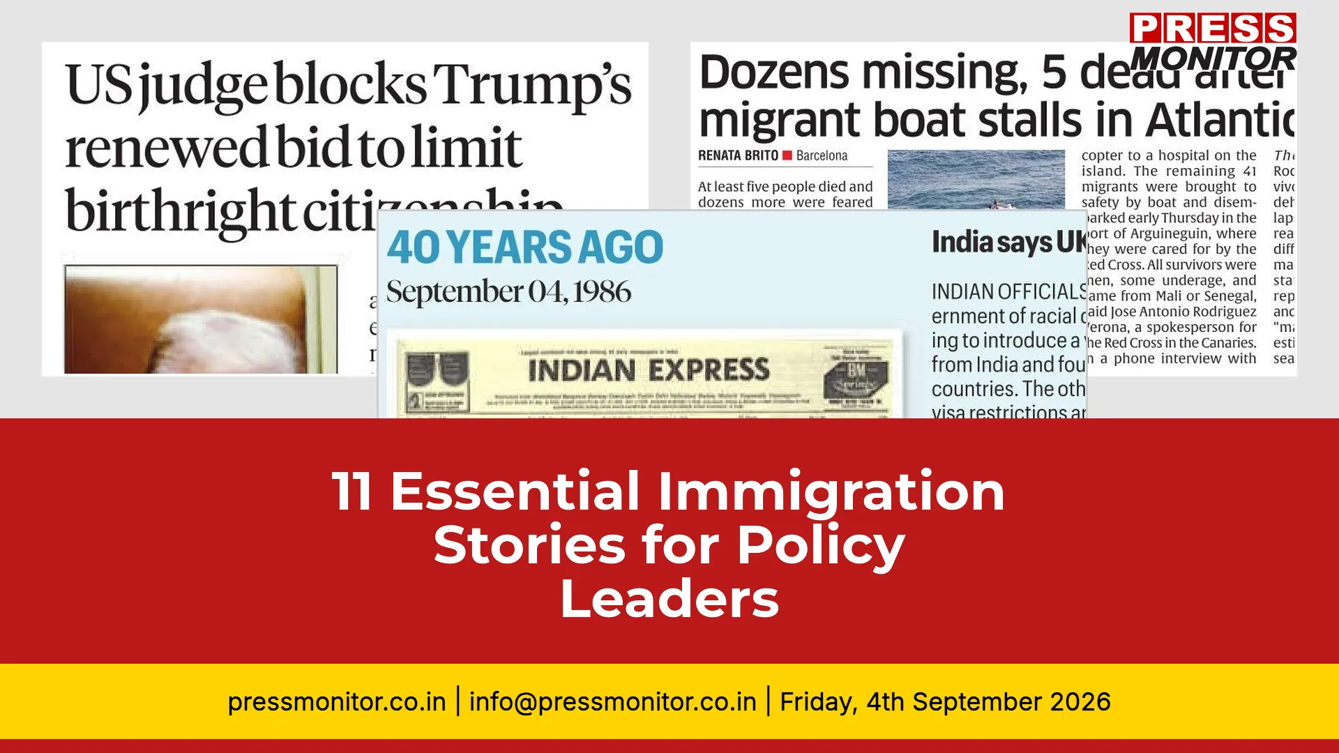 11 Essential Immigration Stories for Policy Leaders