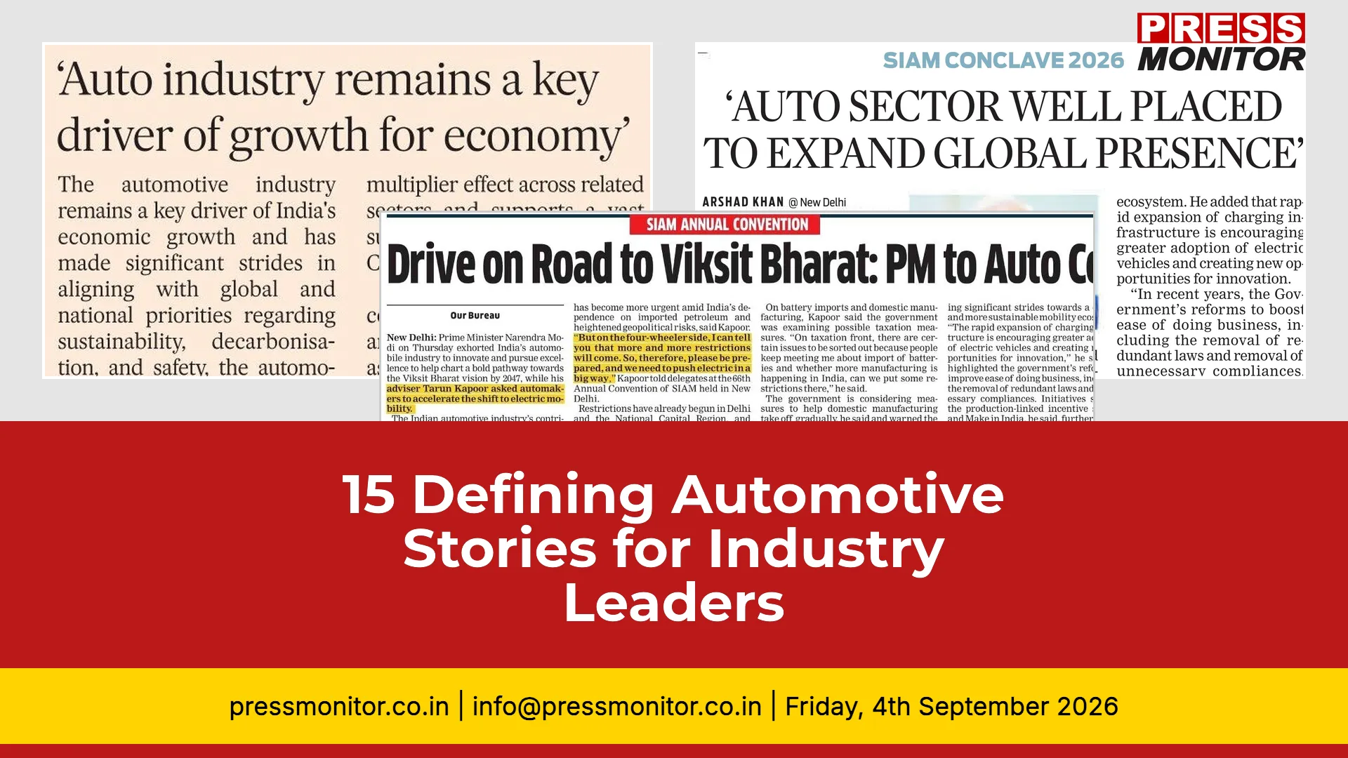 15 Defining Automotive Stories for Industry Leaders