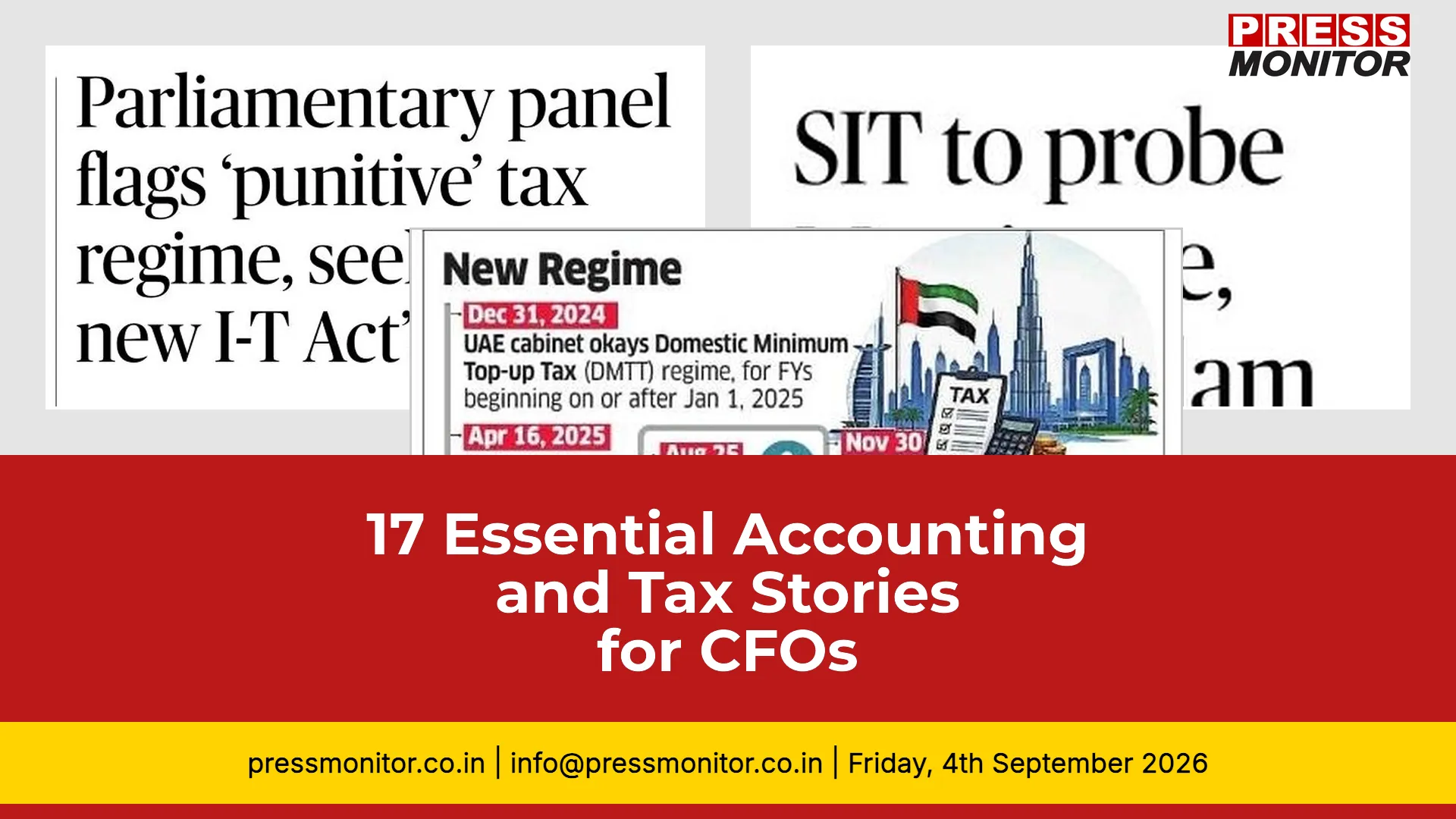 17 Essential Accounting and Tax Stories for CFOs