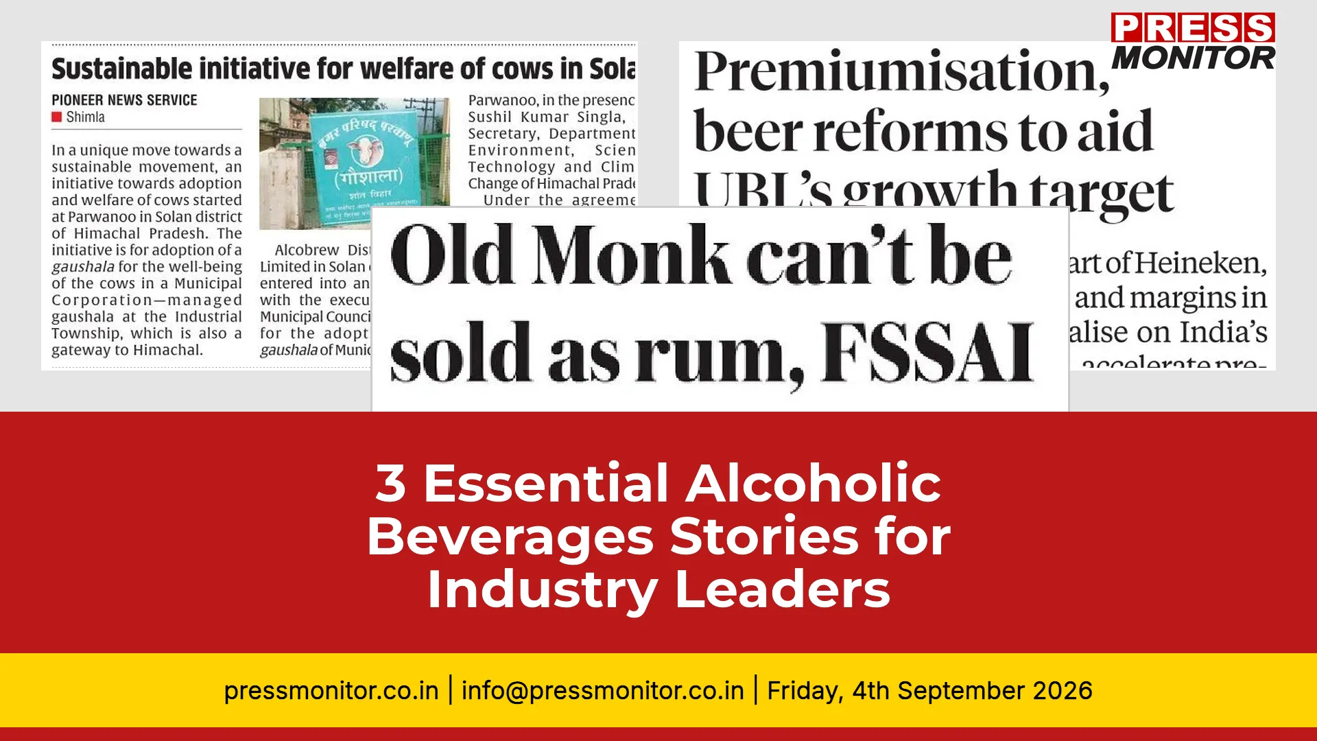 3 Essential Alcoholic Beverages Stories for Industry Leaders
