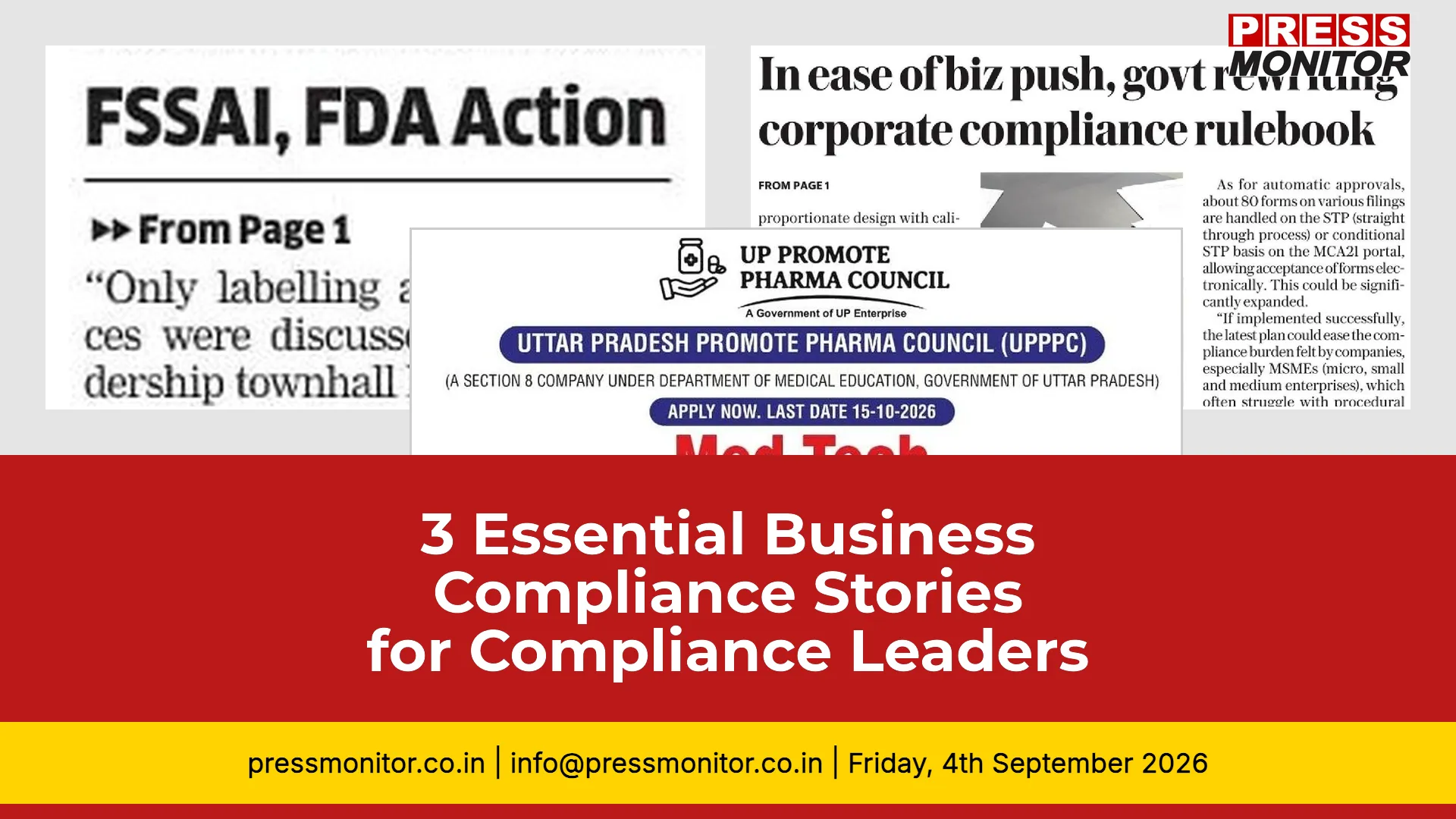 3 Essential Business Compliance Stories for Compliance Leaders