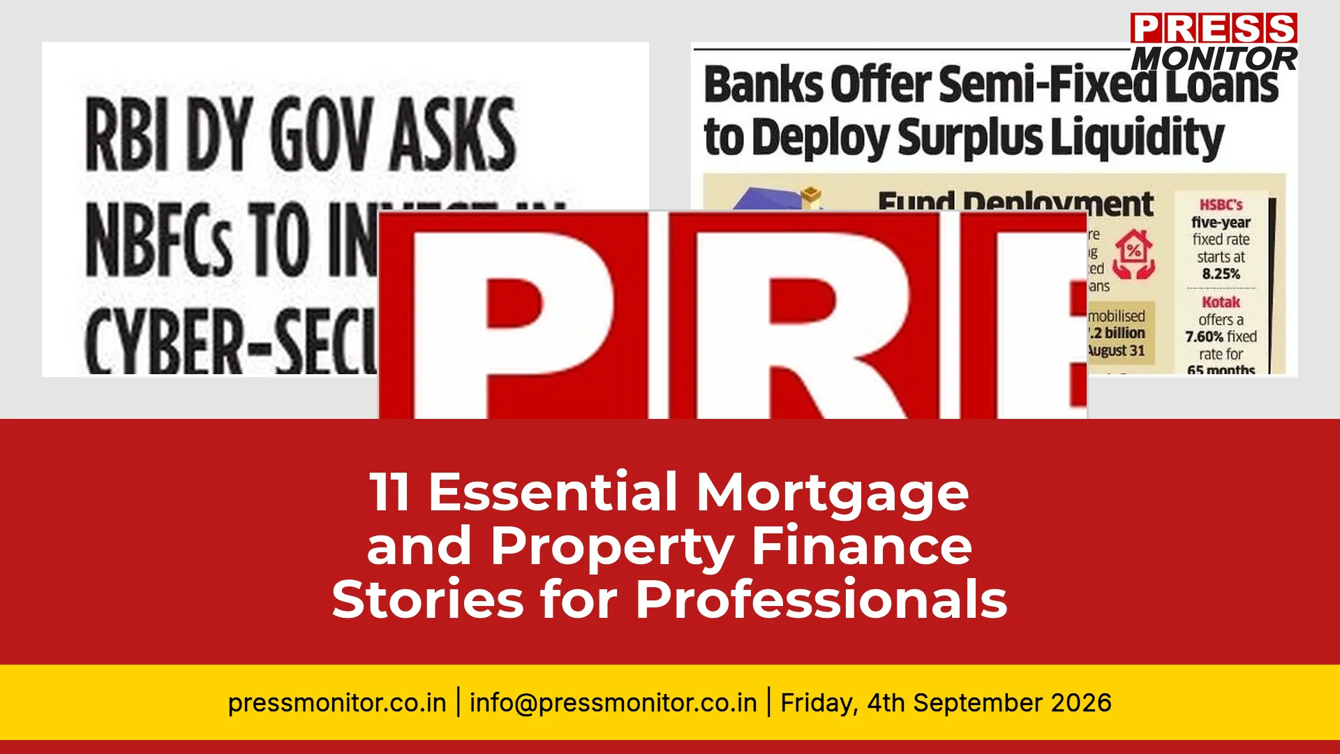 11 Essential Mortgage and Property Finance Stories for Banking Professionals