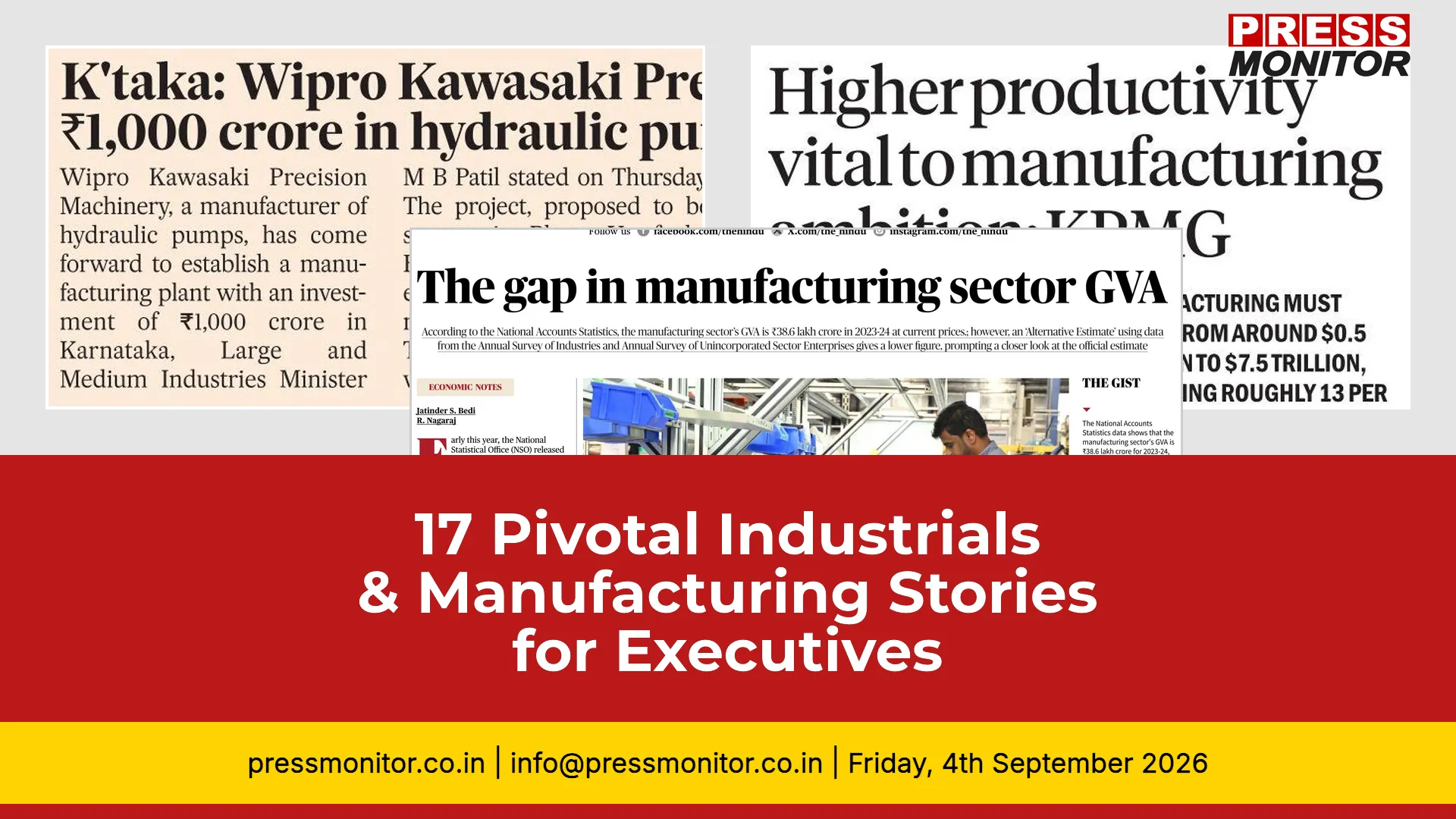 17 Pivotal Industrials & Manufacturing Stories for Executives