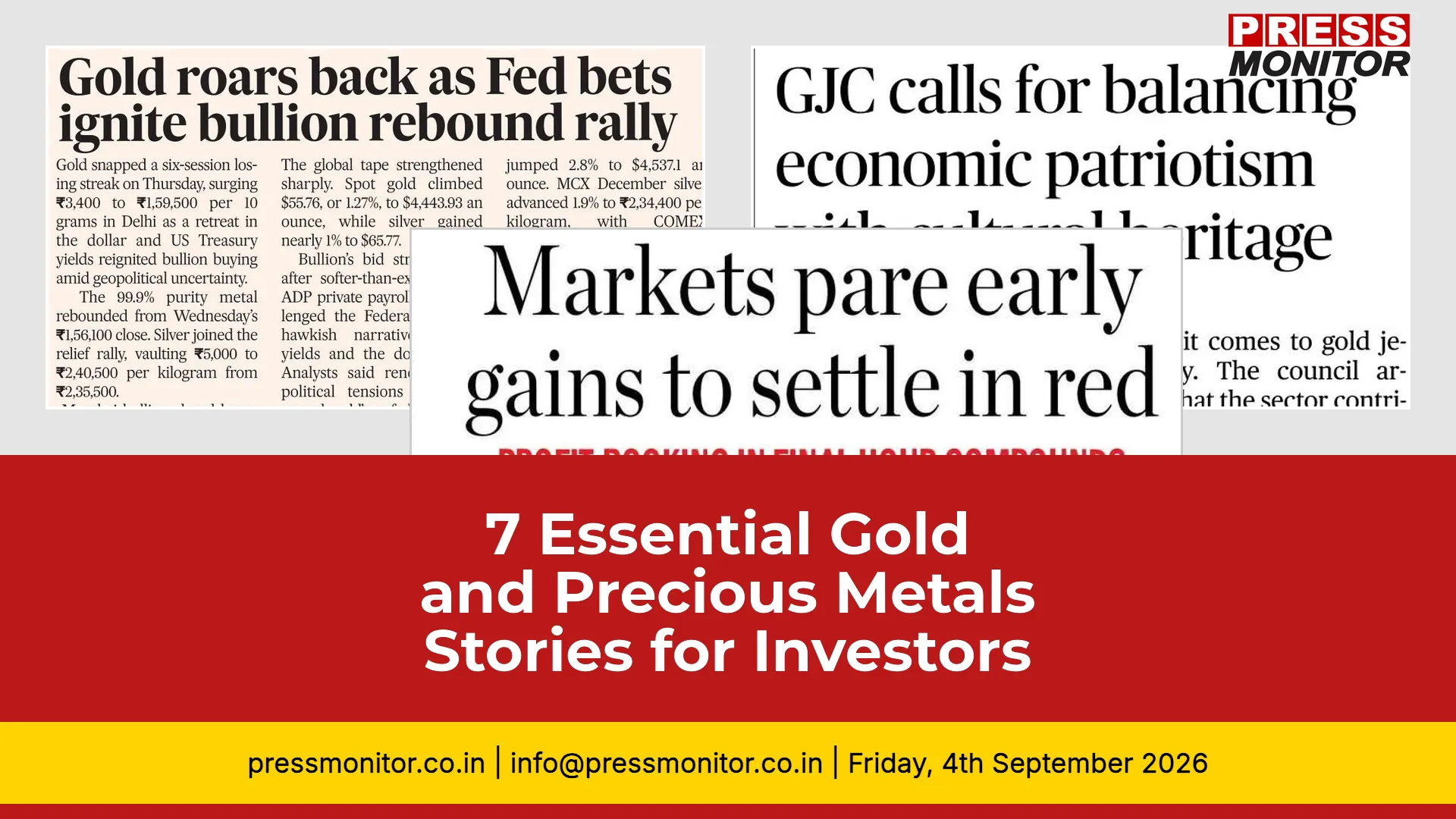 7 Essential Gold and Precious Metals Stories for Investors