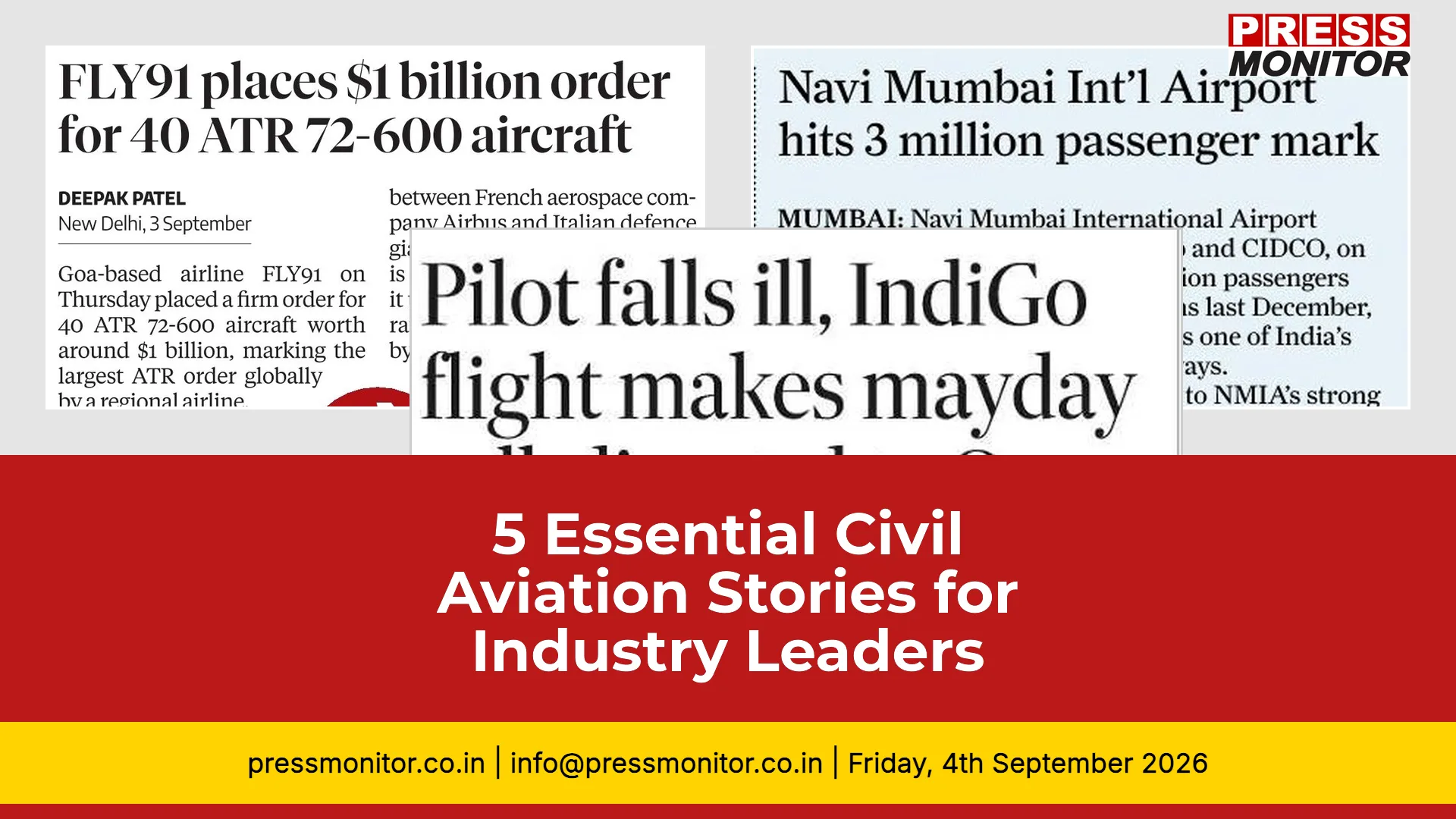5 Essential Civil Aviation Stories for Industry Leaders